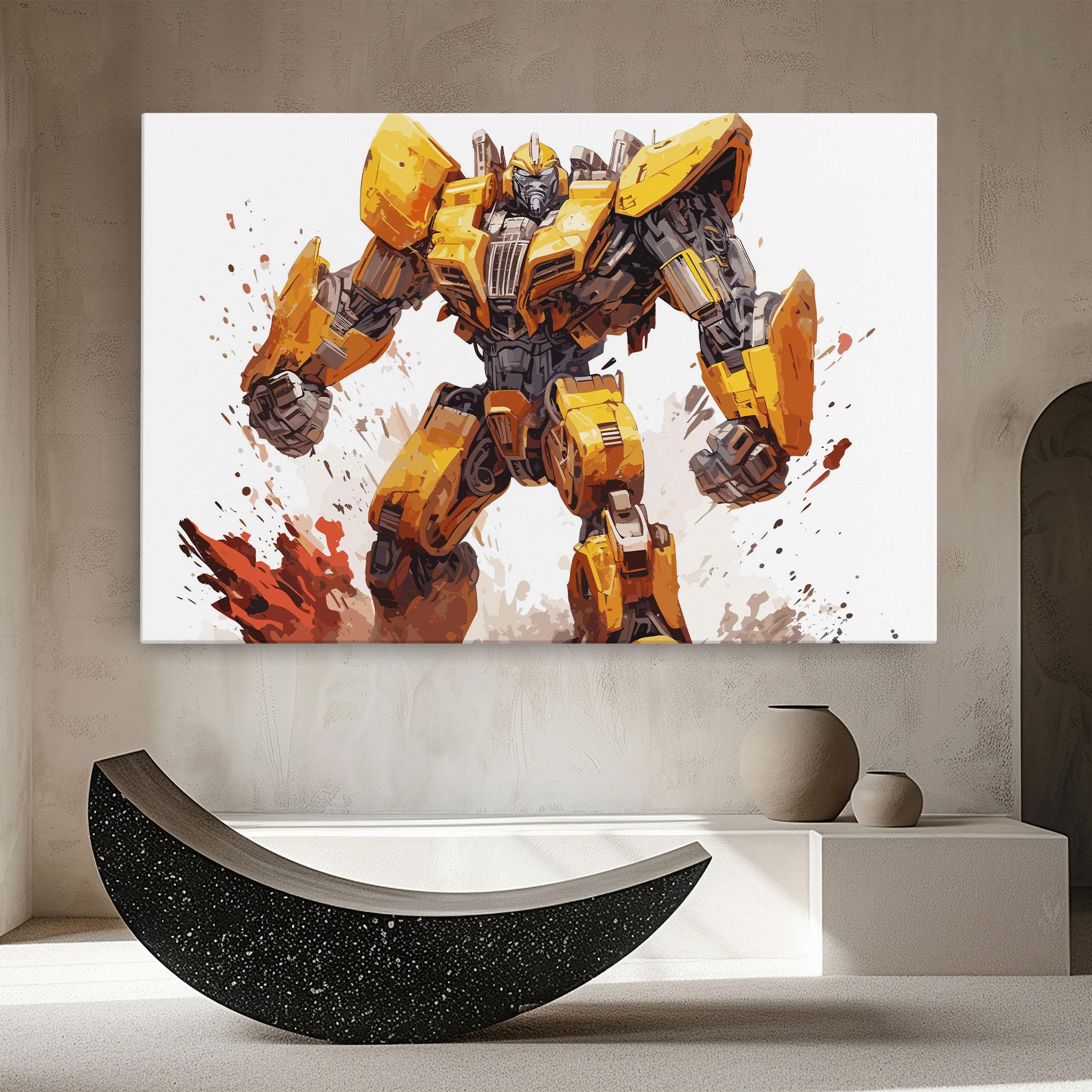 Tablou Canvas Battle Machine mockup 8