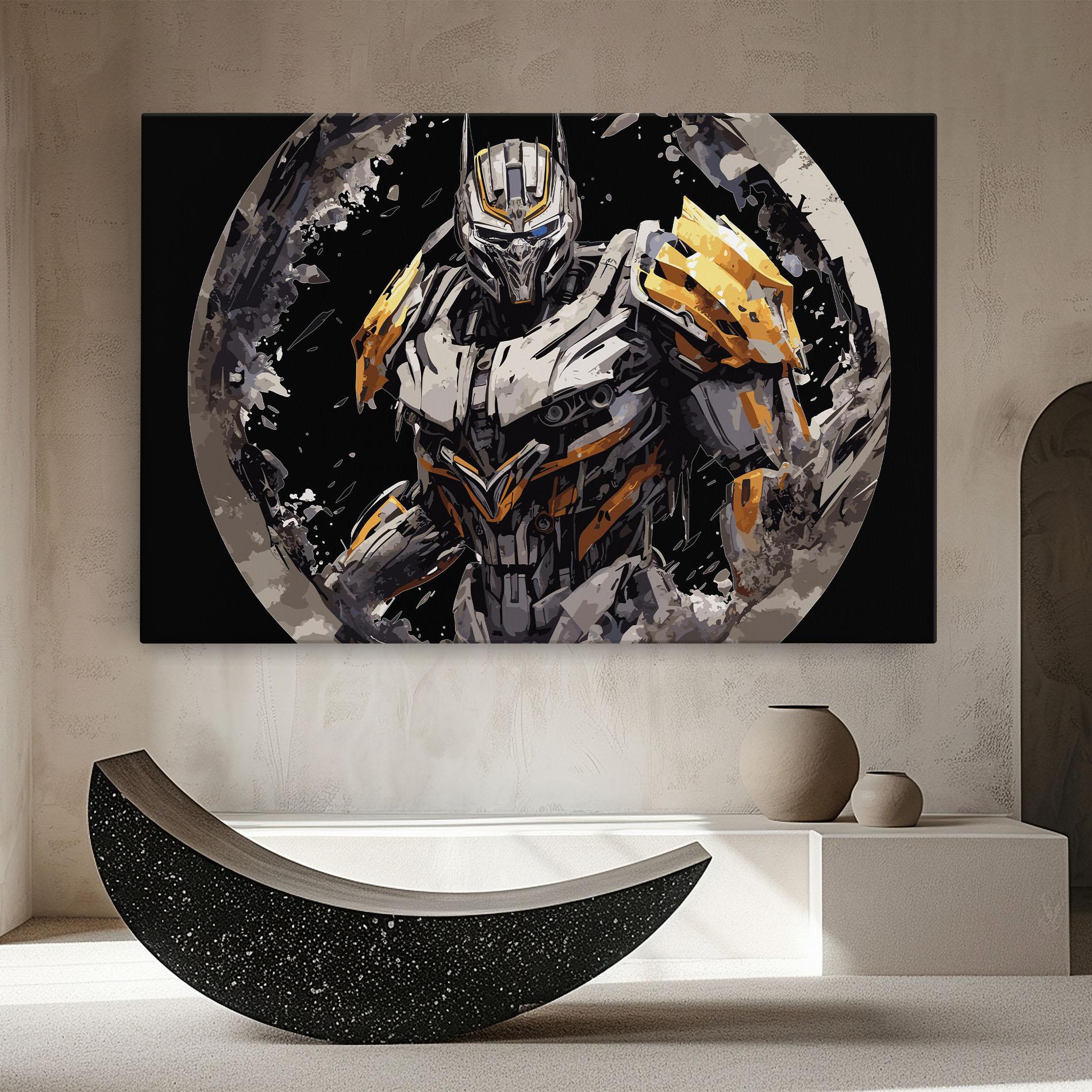Tablou Canvas Grey Transformers mockup 8