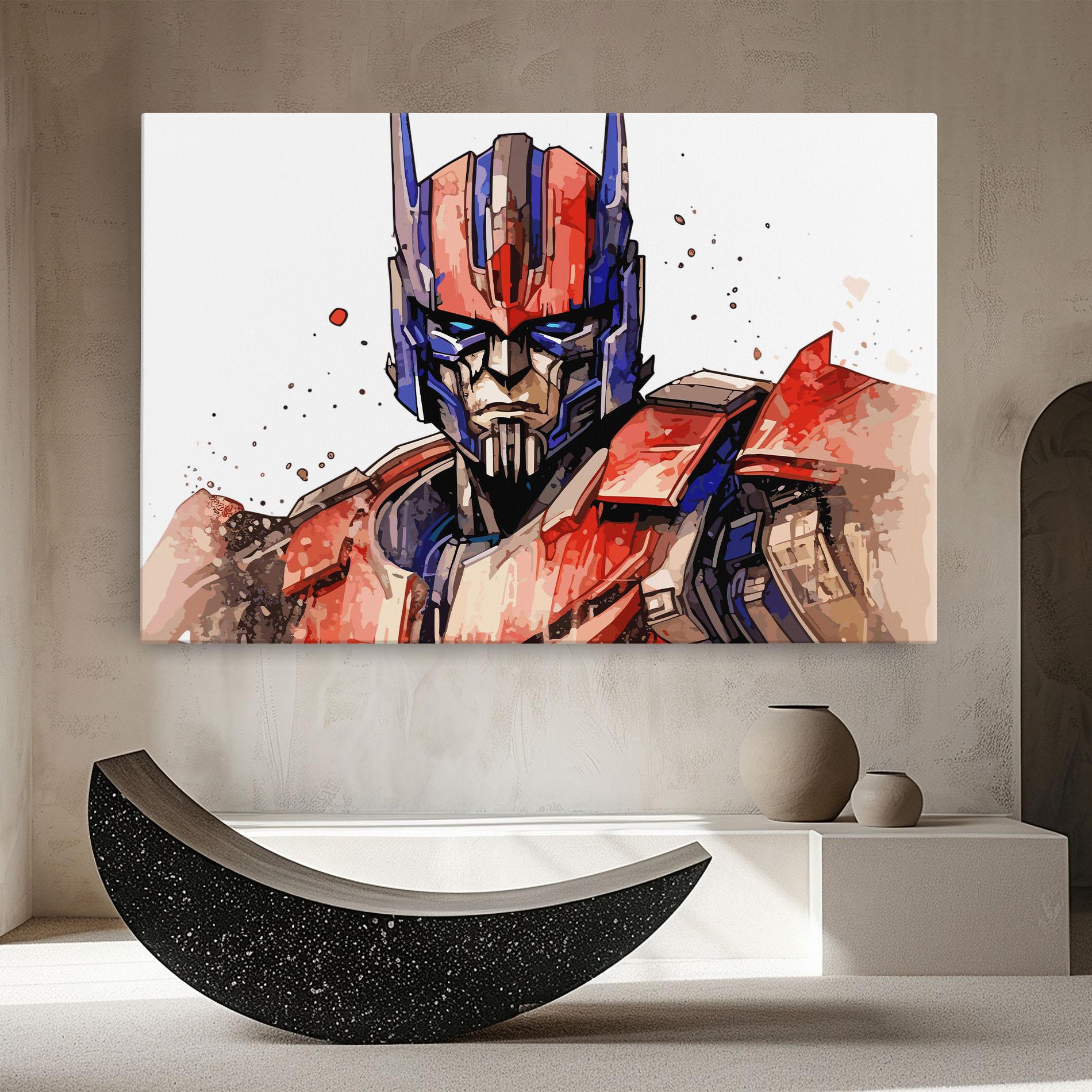 Tablou Canvas Optimus Prime mockup 8