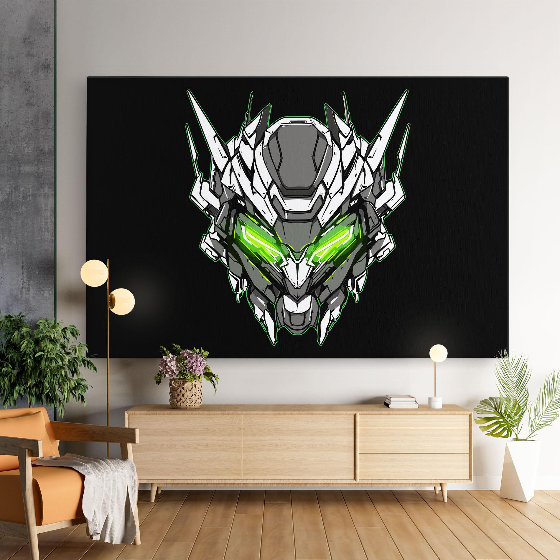 Tablou Canvas Neon Transformer mockup 9