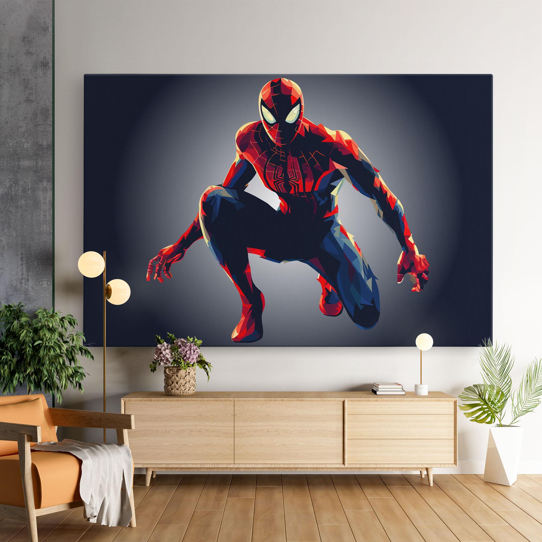 Tablou Canvas Spiderman mockup 9