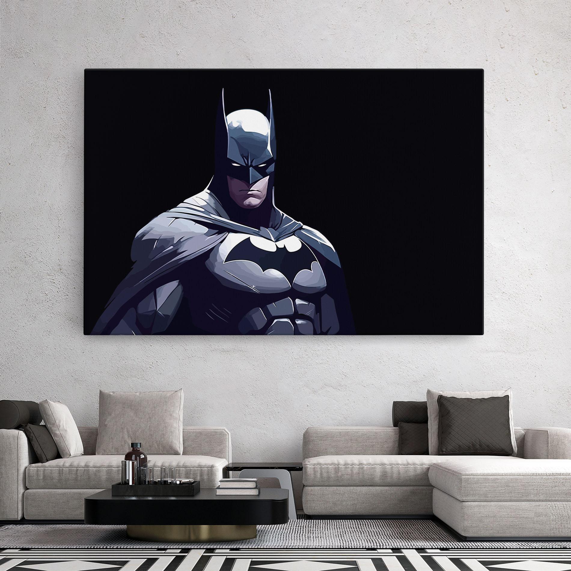 Tablou Canvas Batman Art mockup 2