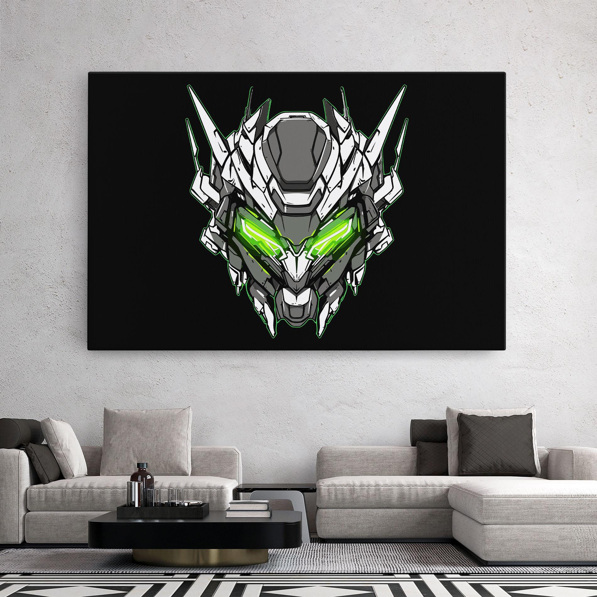 Tablou Canvas Neon Transformer mockup 2