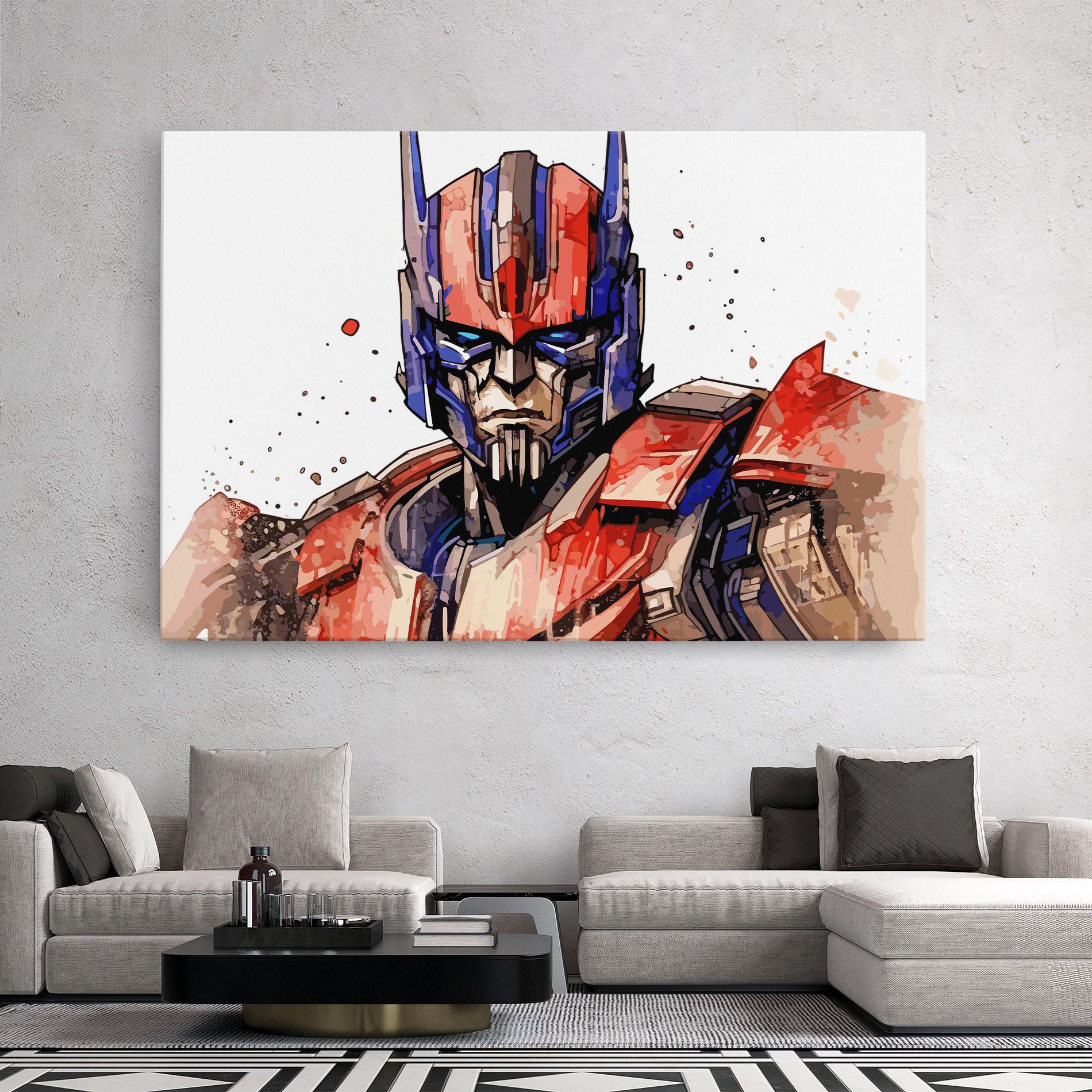 Tablou Canvas Optimus Prime mockup 2