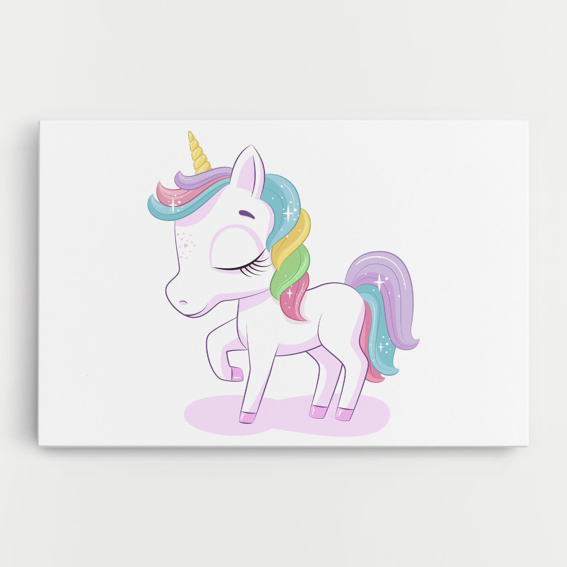 Tablou Canvas Unicorn mockup 0