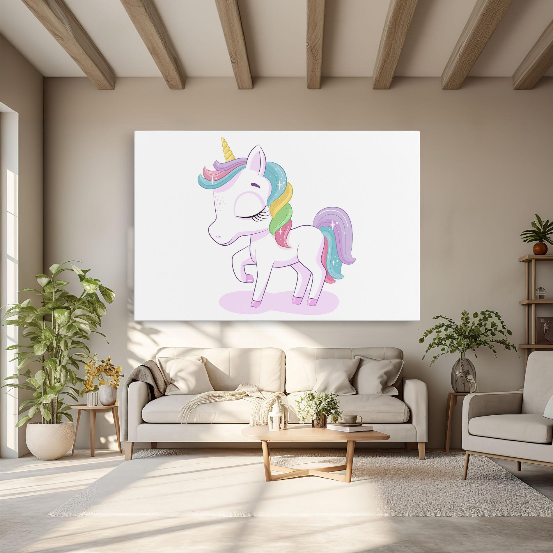 Tablou Canvas Unicorn mockup 6