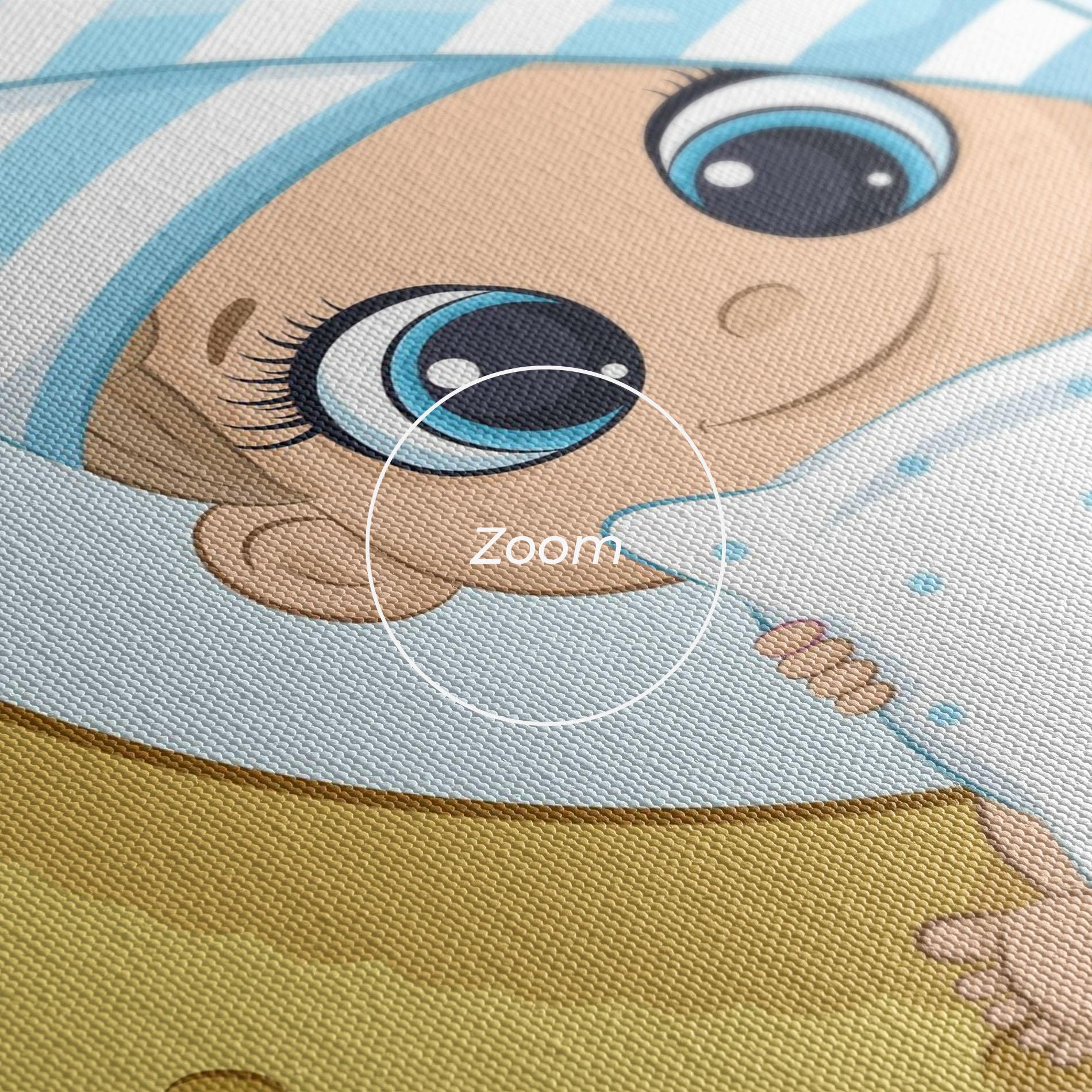 Tablou Canvas Baby On Moon mockup 3