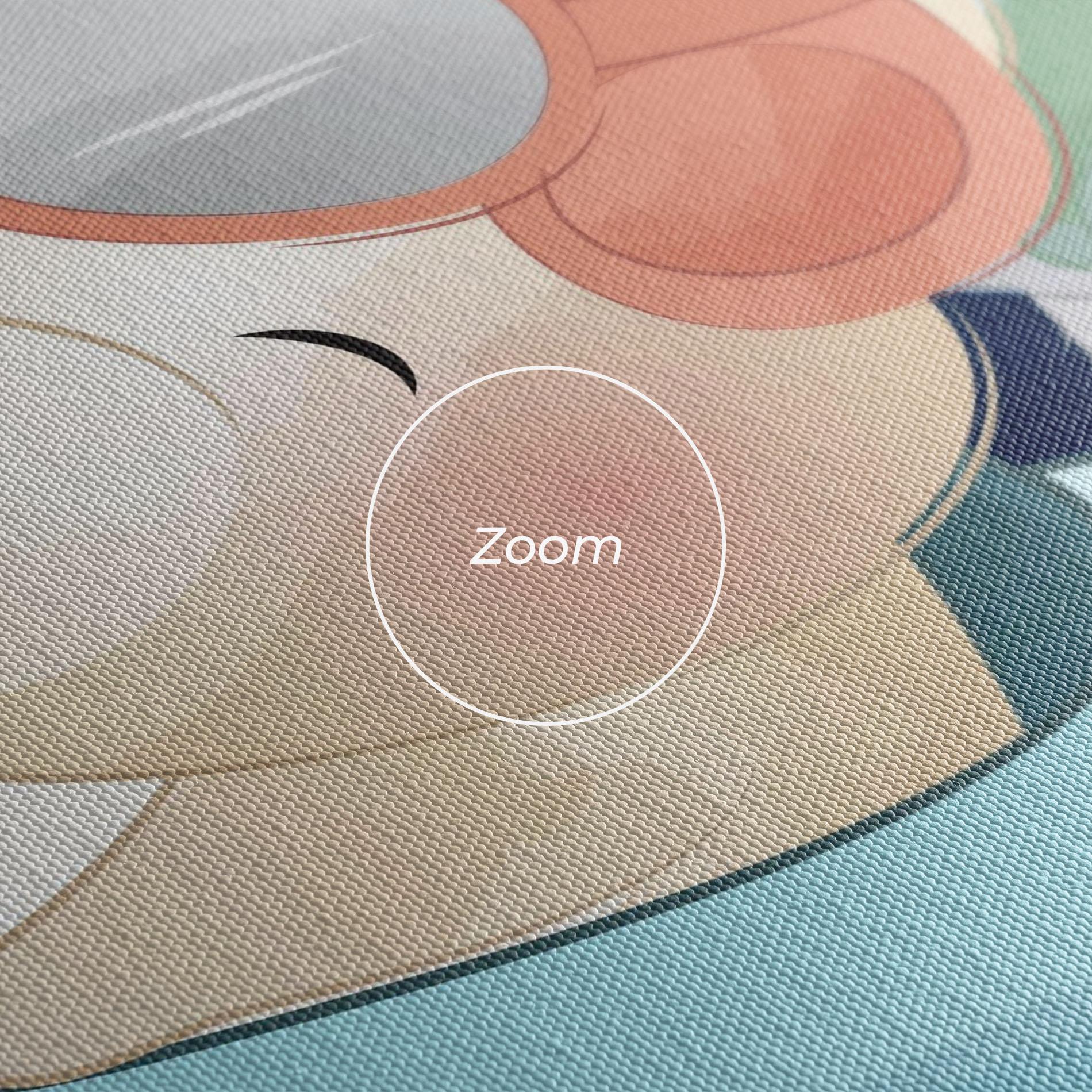 Tablou Canvas Bear Flying Star mockup 3