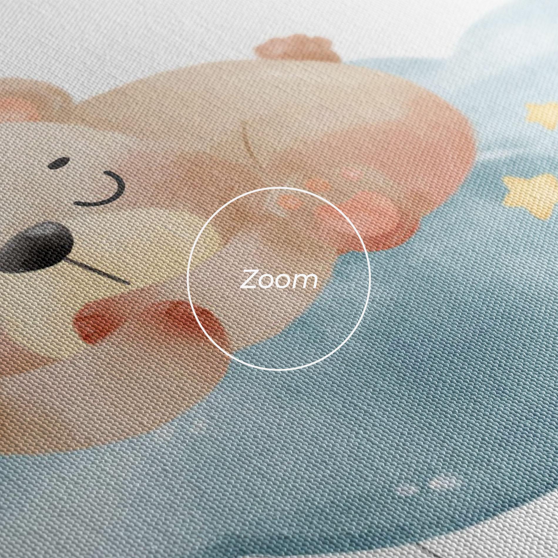 Tablou Canvas Dream Sleepy Bear mockup 3