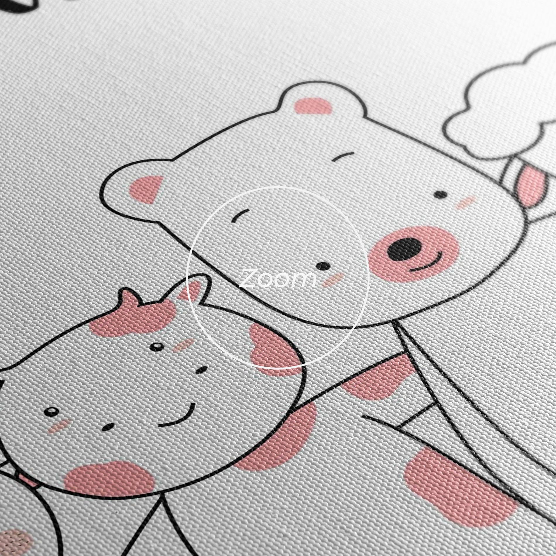 Tablou Canvas Friends Forever mockup 3