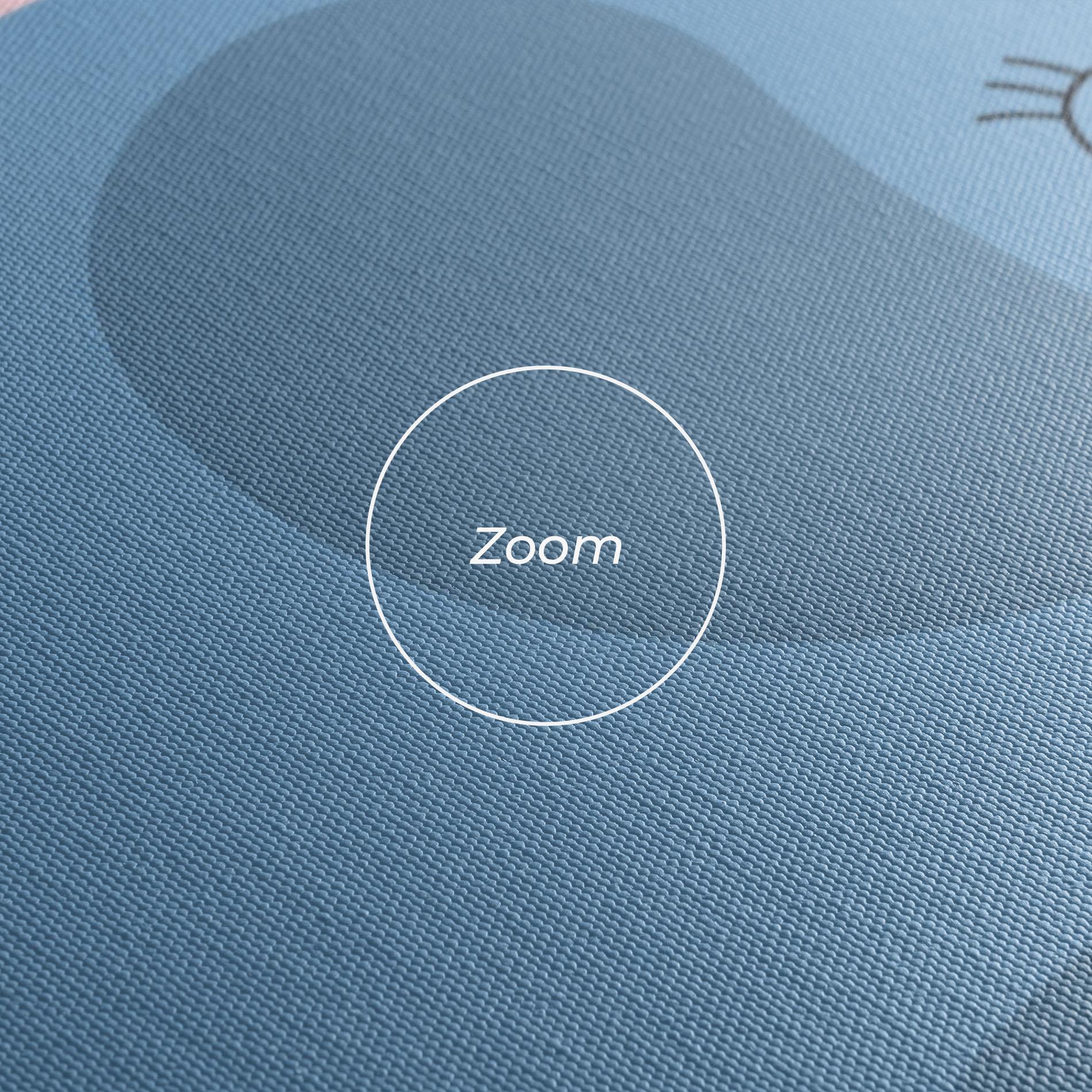 Tablou Canvas Leaf Cute Elephant mockup 3