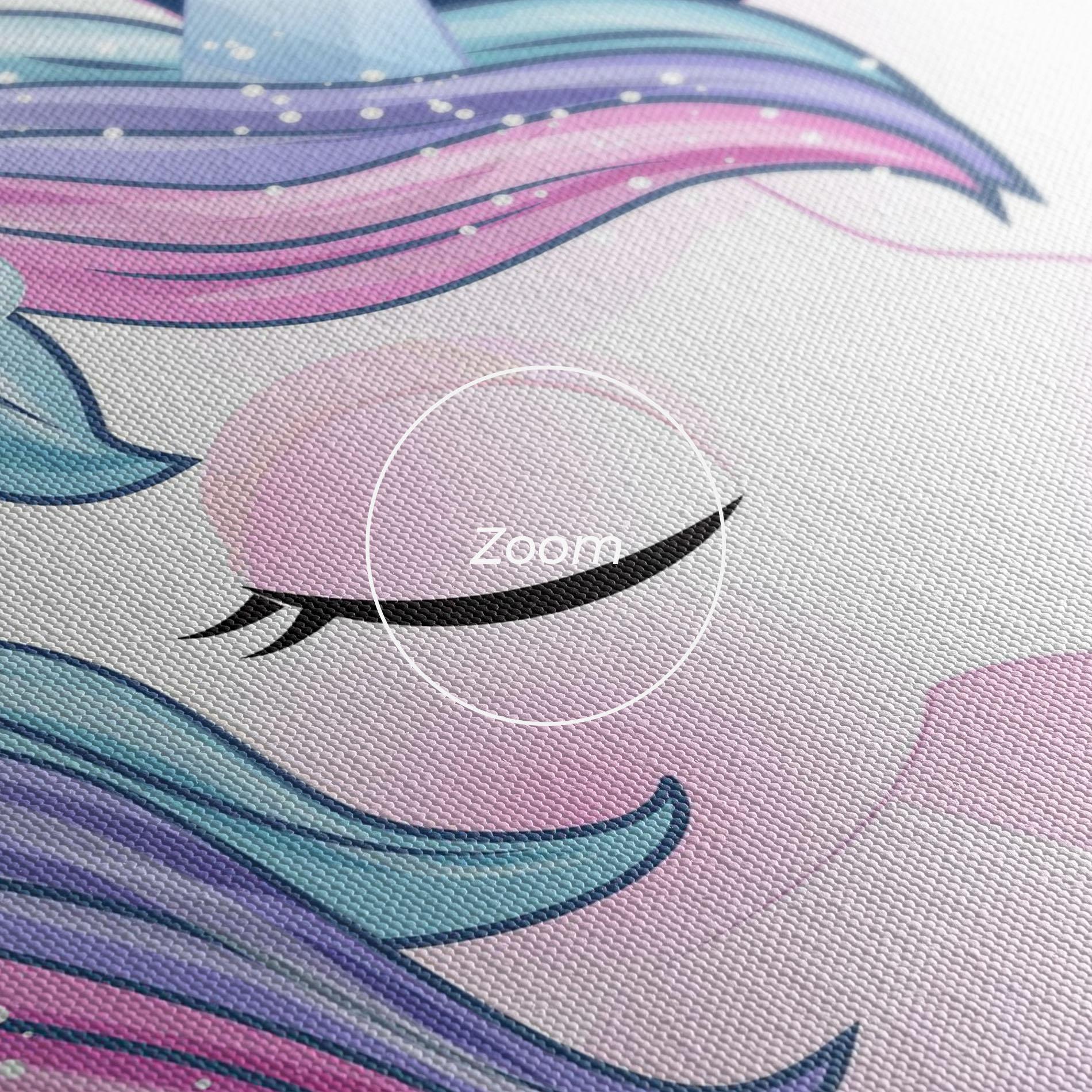 Tablou Canvas Moon Unicorn mockup 3