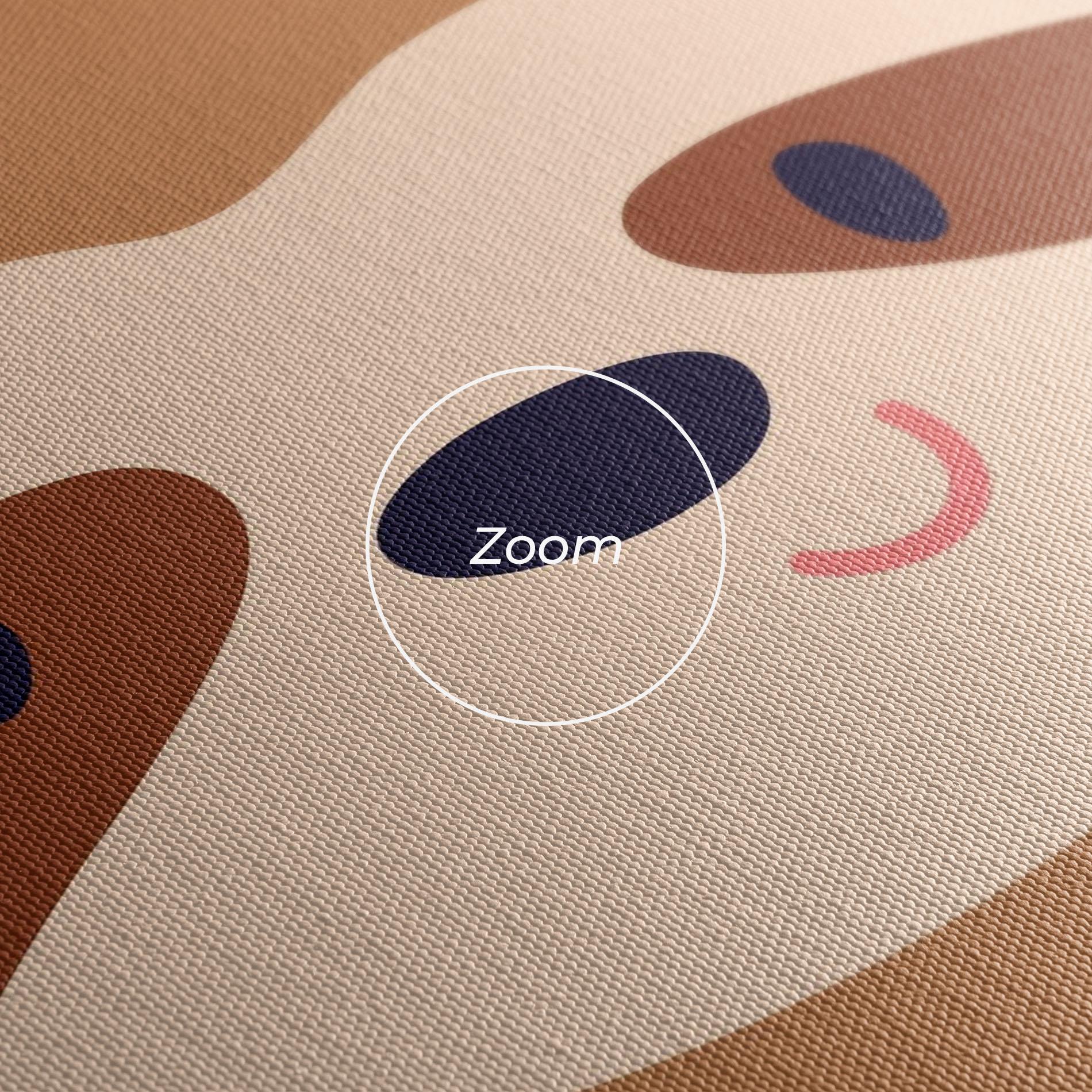 Tablou Canvas Sloth Face Portrait mockup 3