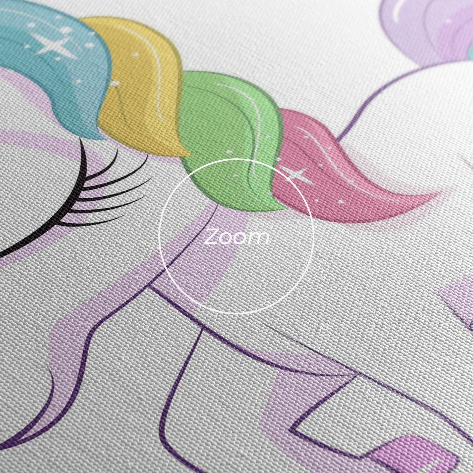 Tablou Canvas Unicorn mockup 3