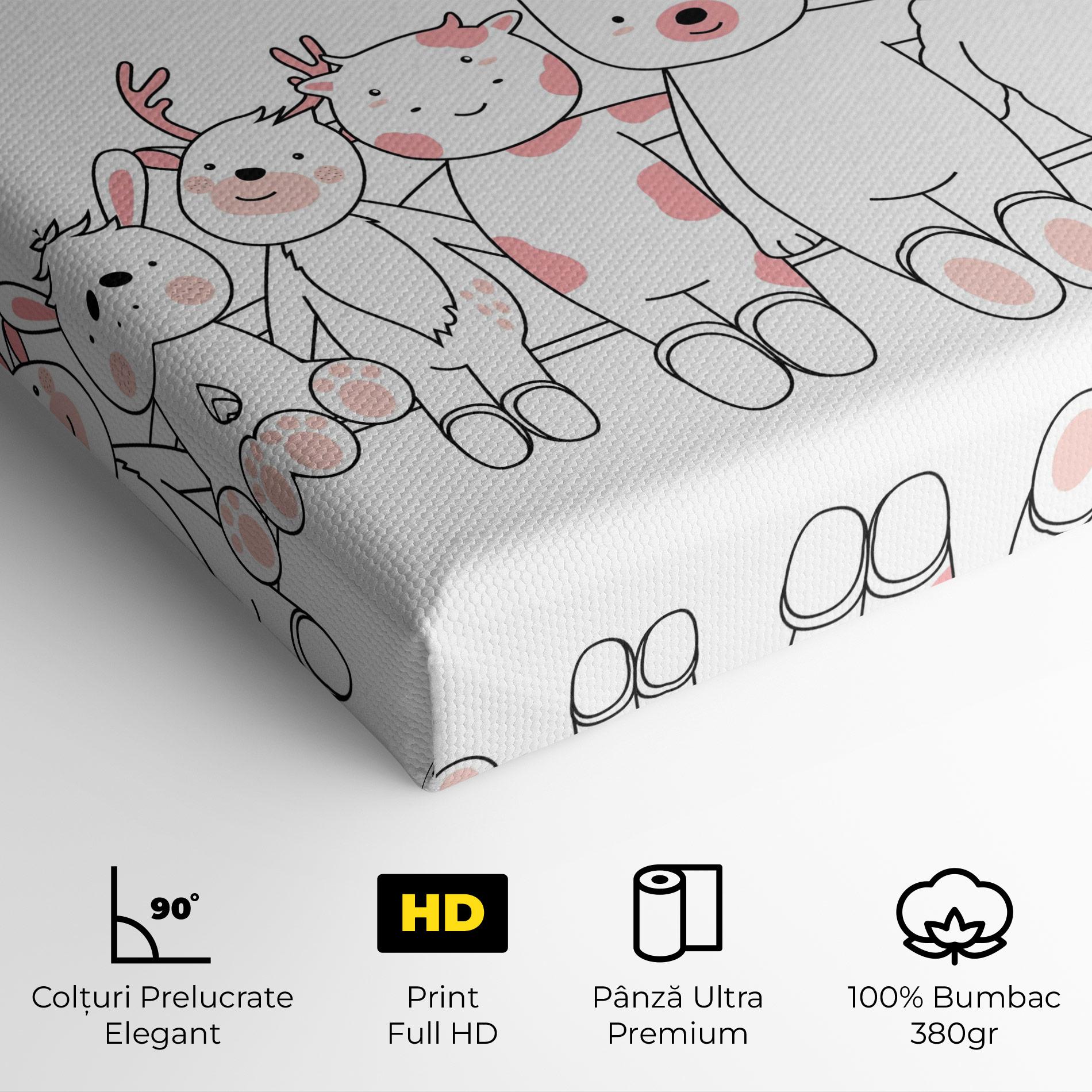 Tablou Canvas Friends Forever mockup 4