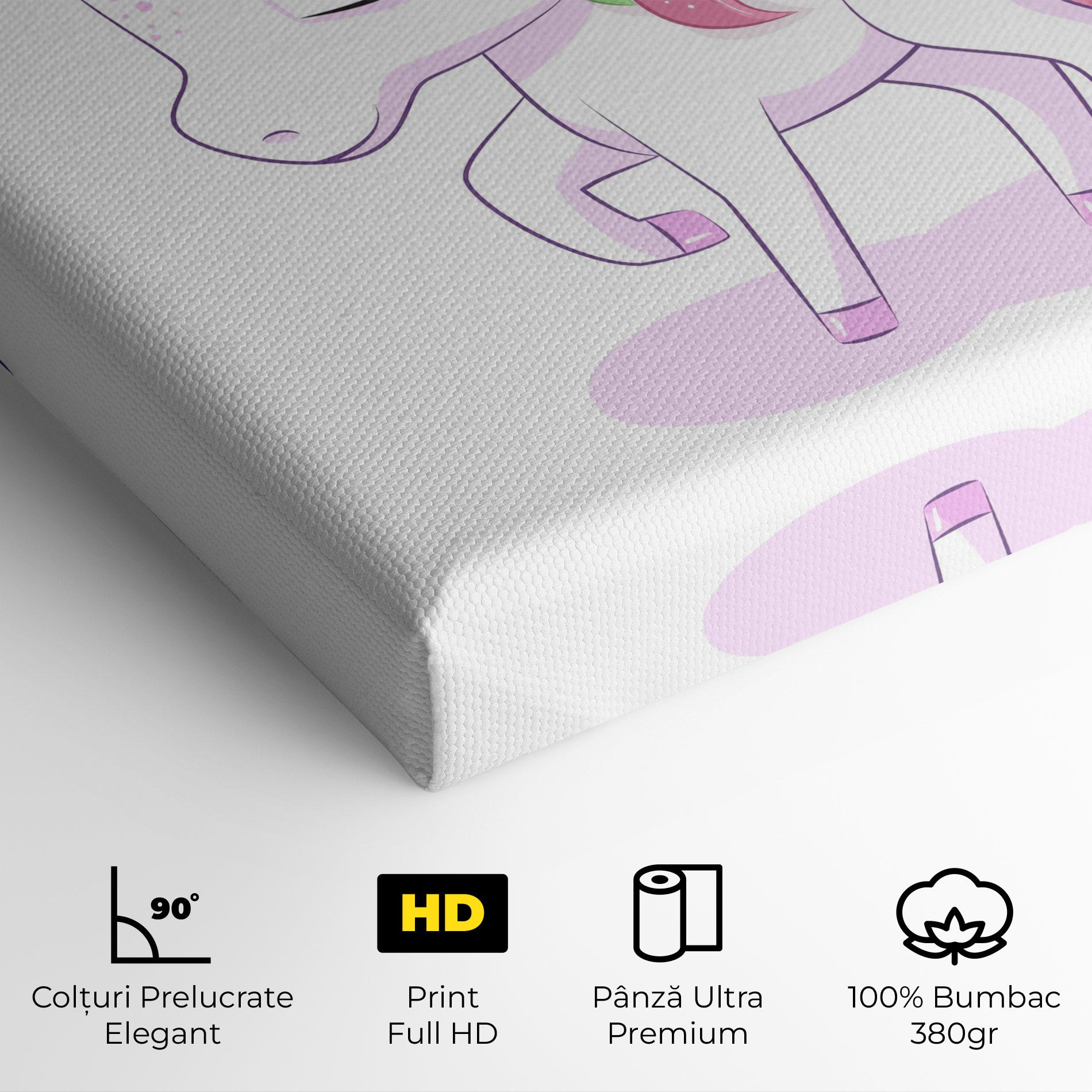 Tablou Canvas Unicorn mockup 4