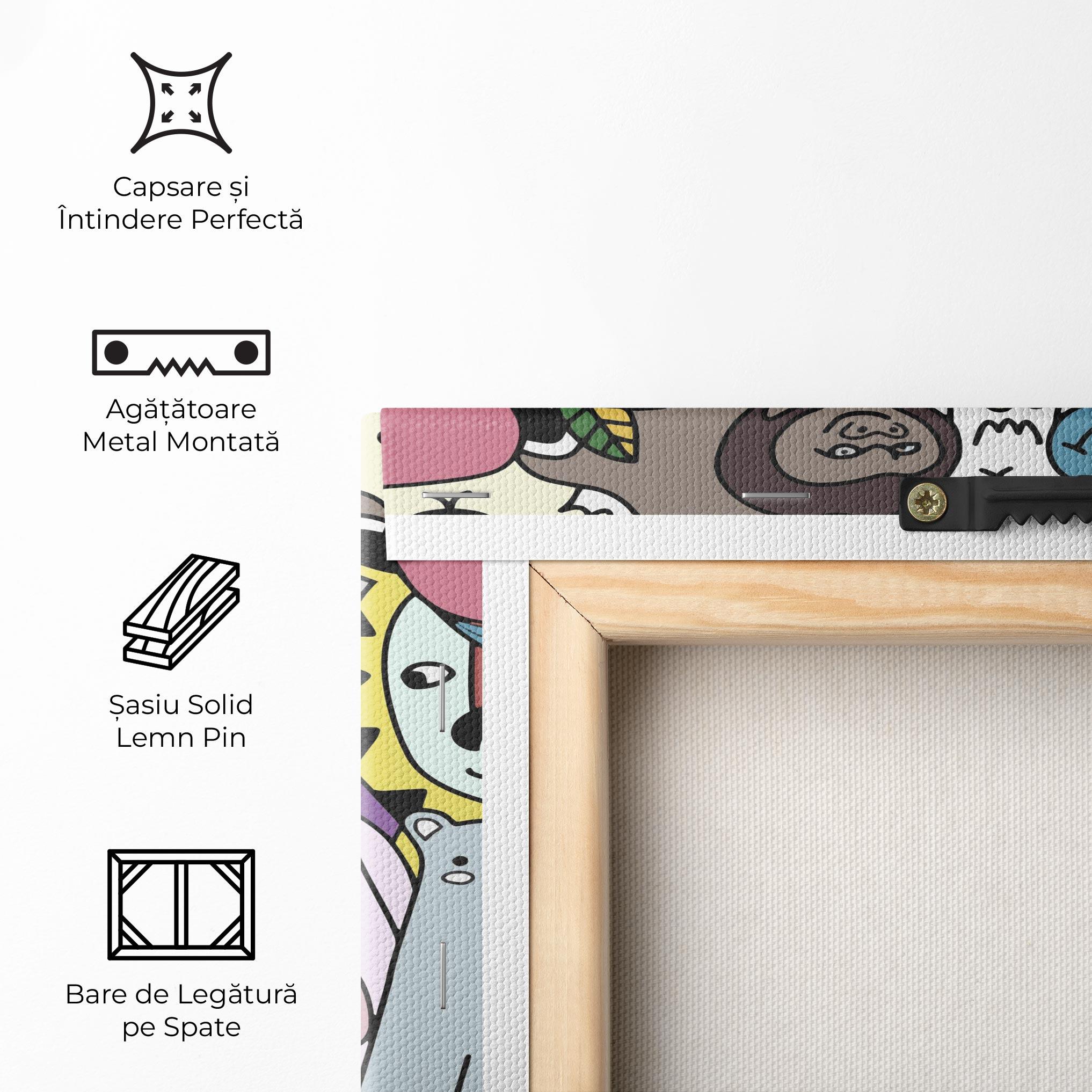 Tablou Canvas Animals Cartoon mockup 5