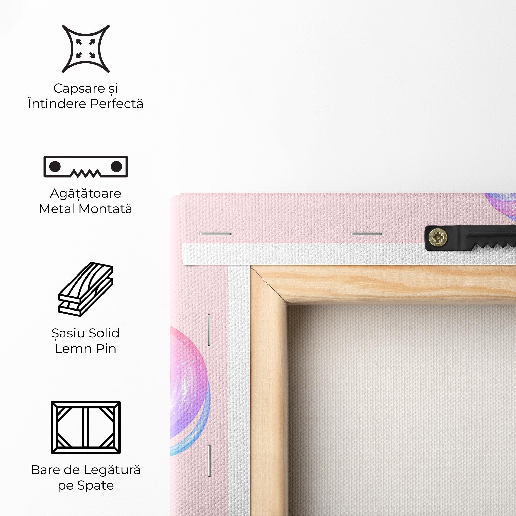 Tablou Canvas Beautiful Unicorn mockup 5