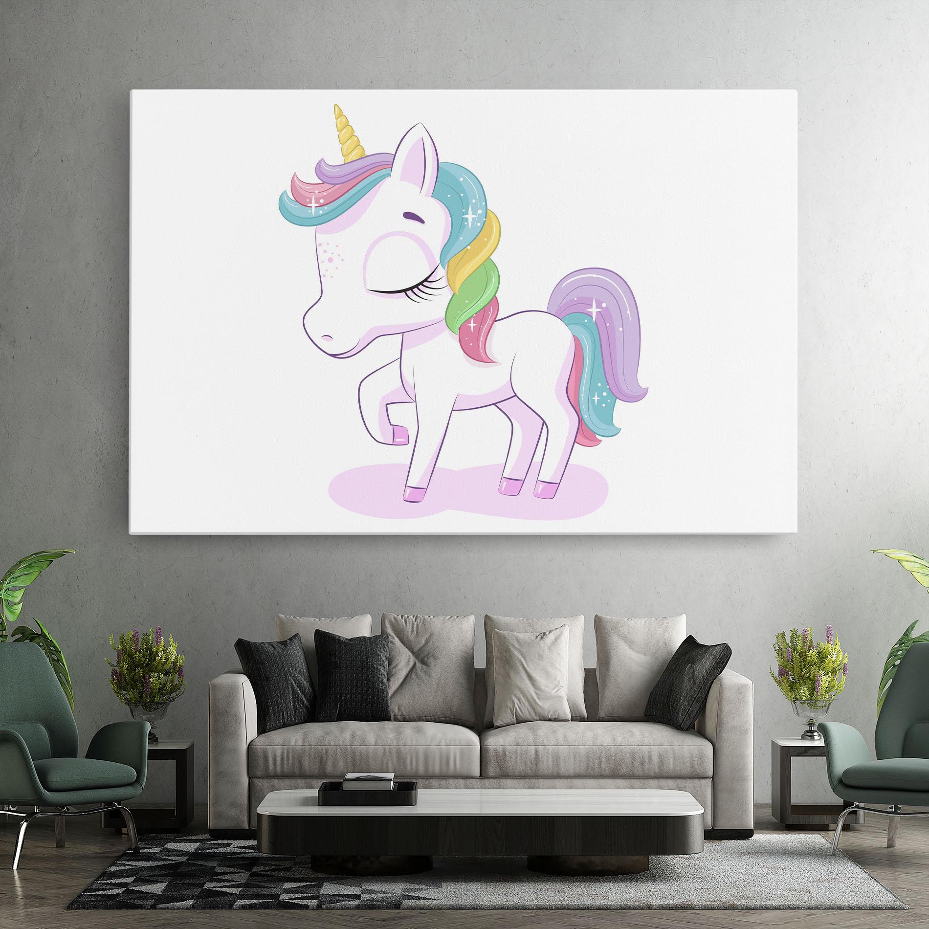 Tablou Canvas Unicorn mockup 7