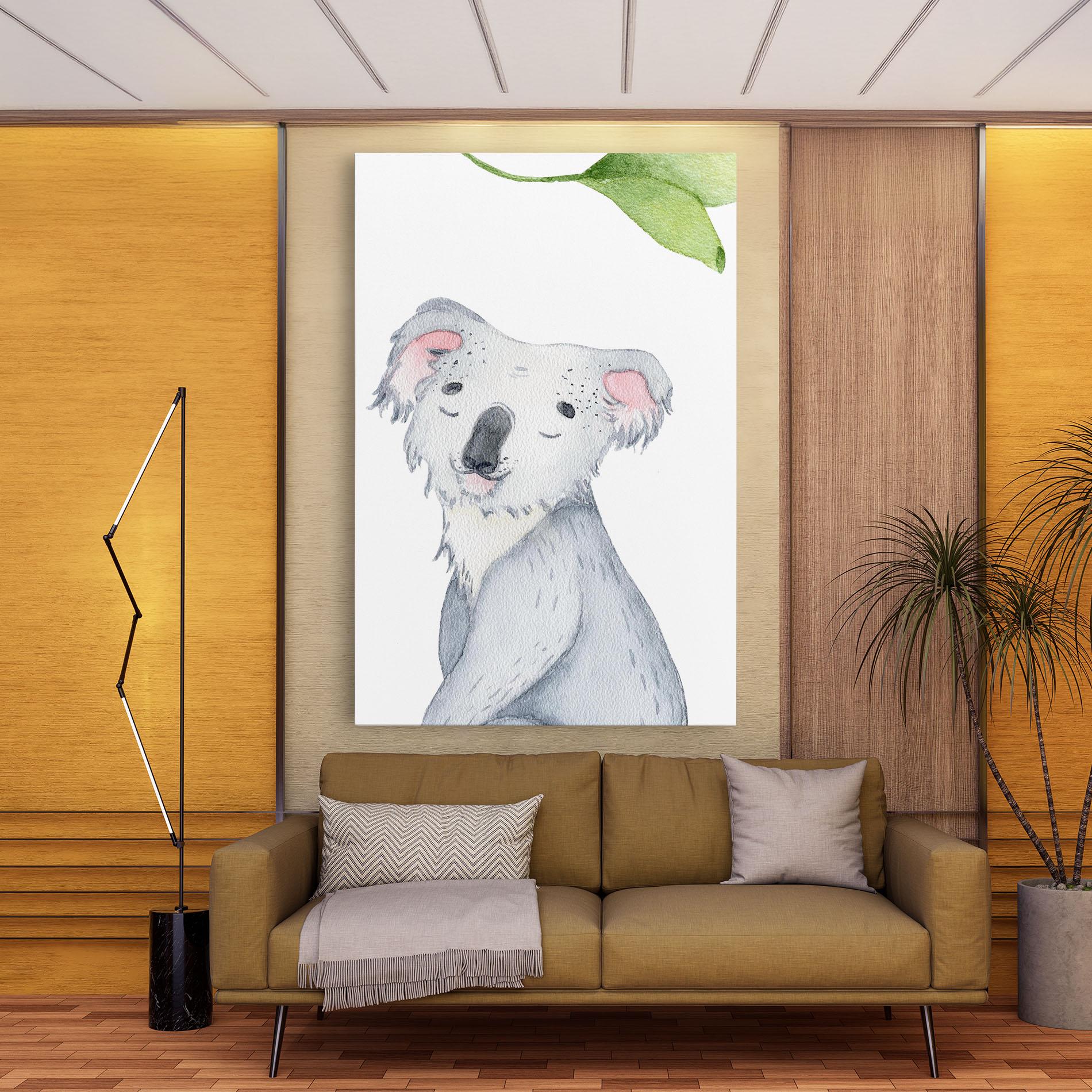 Tablou Canvas Baby Koala mockup 9