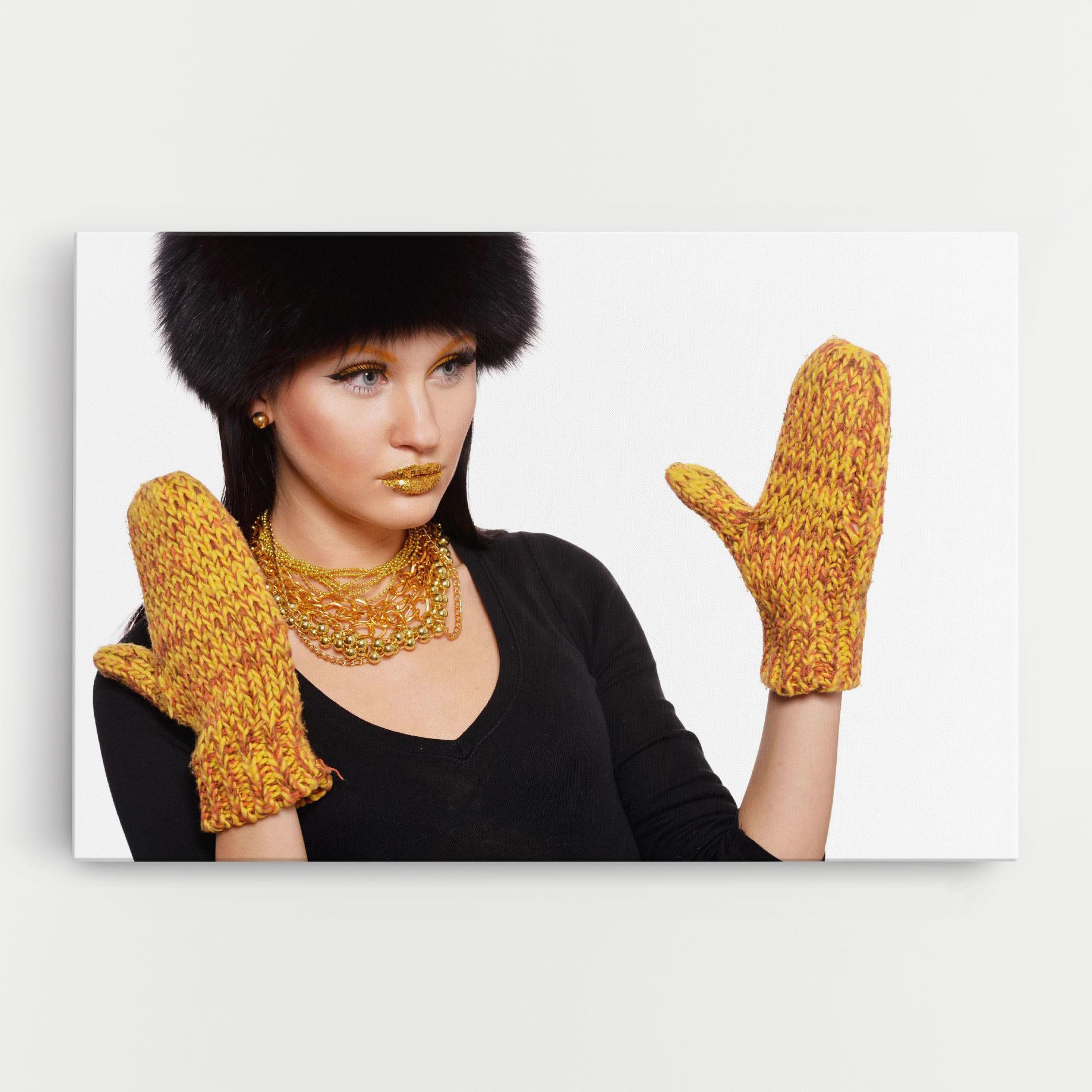 Tablou Canvas Gold Accessories mockup 0