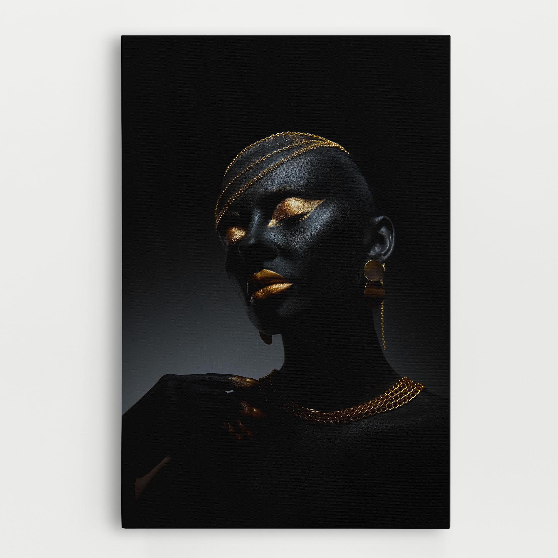 Tablou Canvas Beauty Gold mockup 0