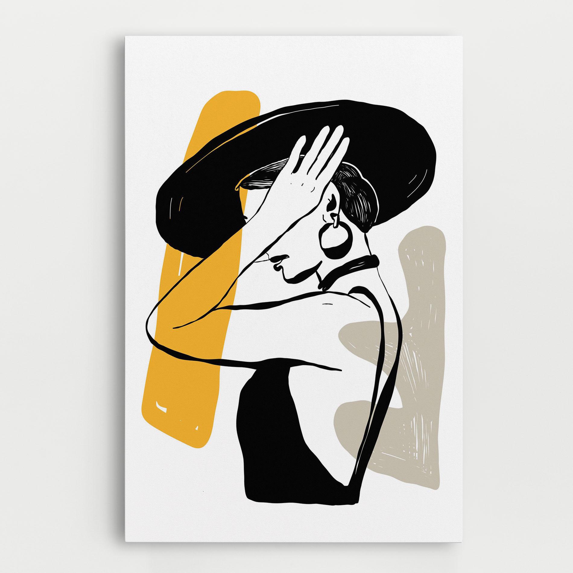 Tablou Canvas Big Earring mockup 0