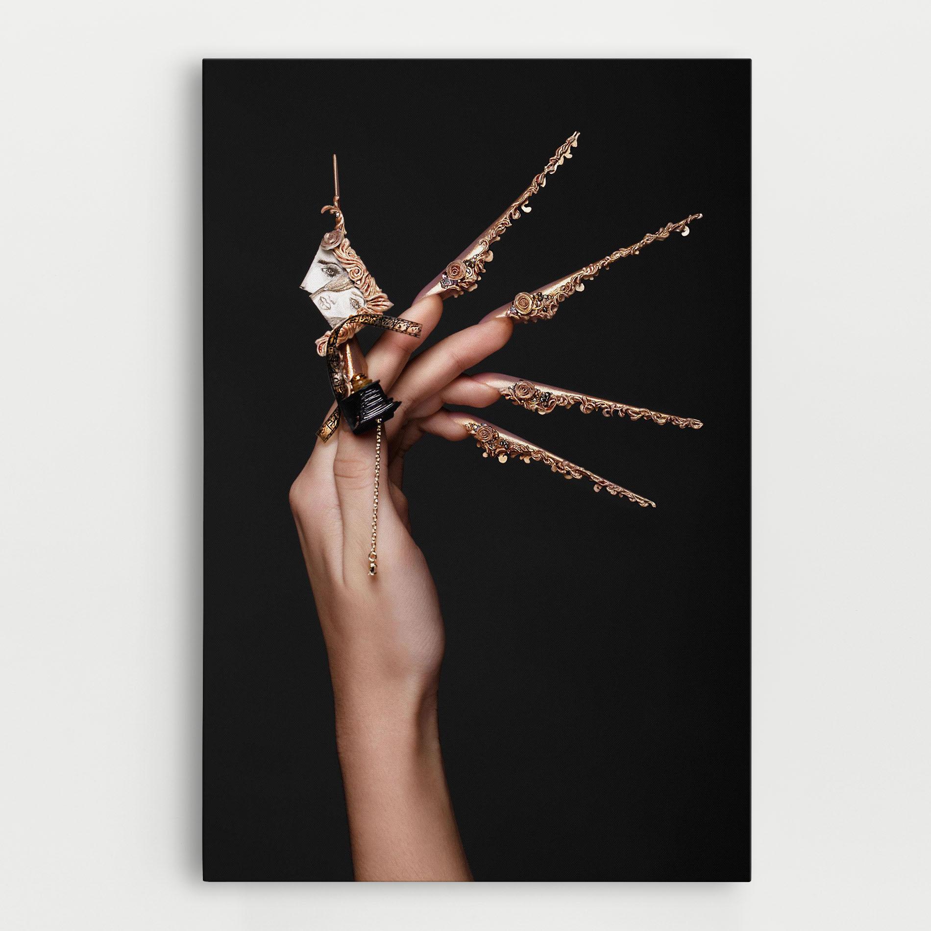 Tablou Canvas Creative Design Nails mockup 0