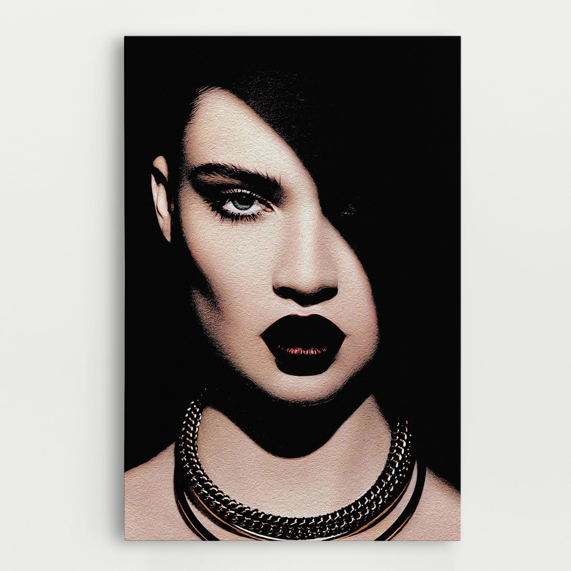 Tablou Canvas Gold Necklace mockup 0