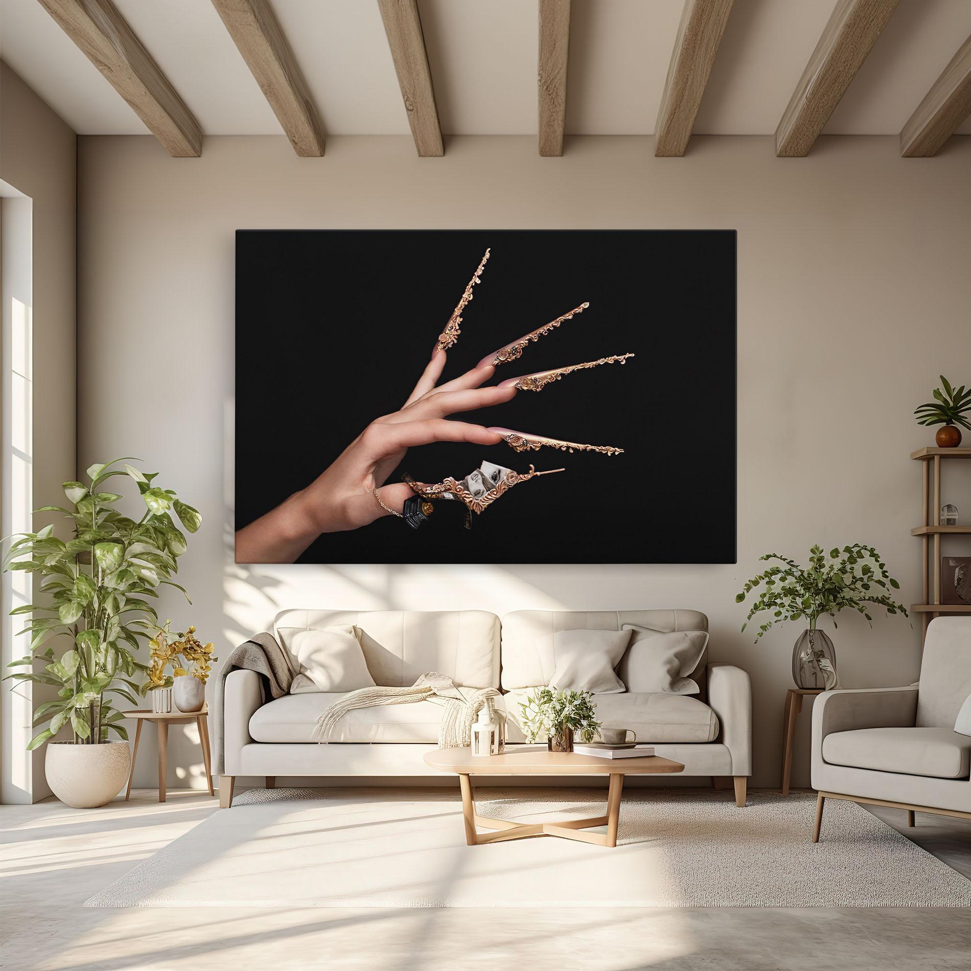 Tablou Canvas Creative Manicure mockup 6