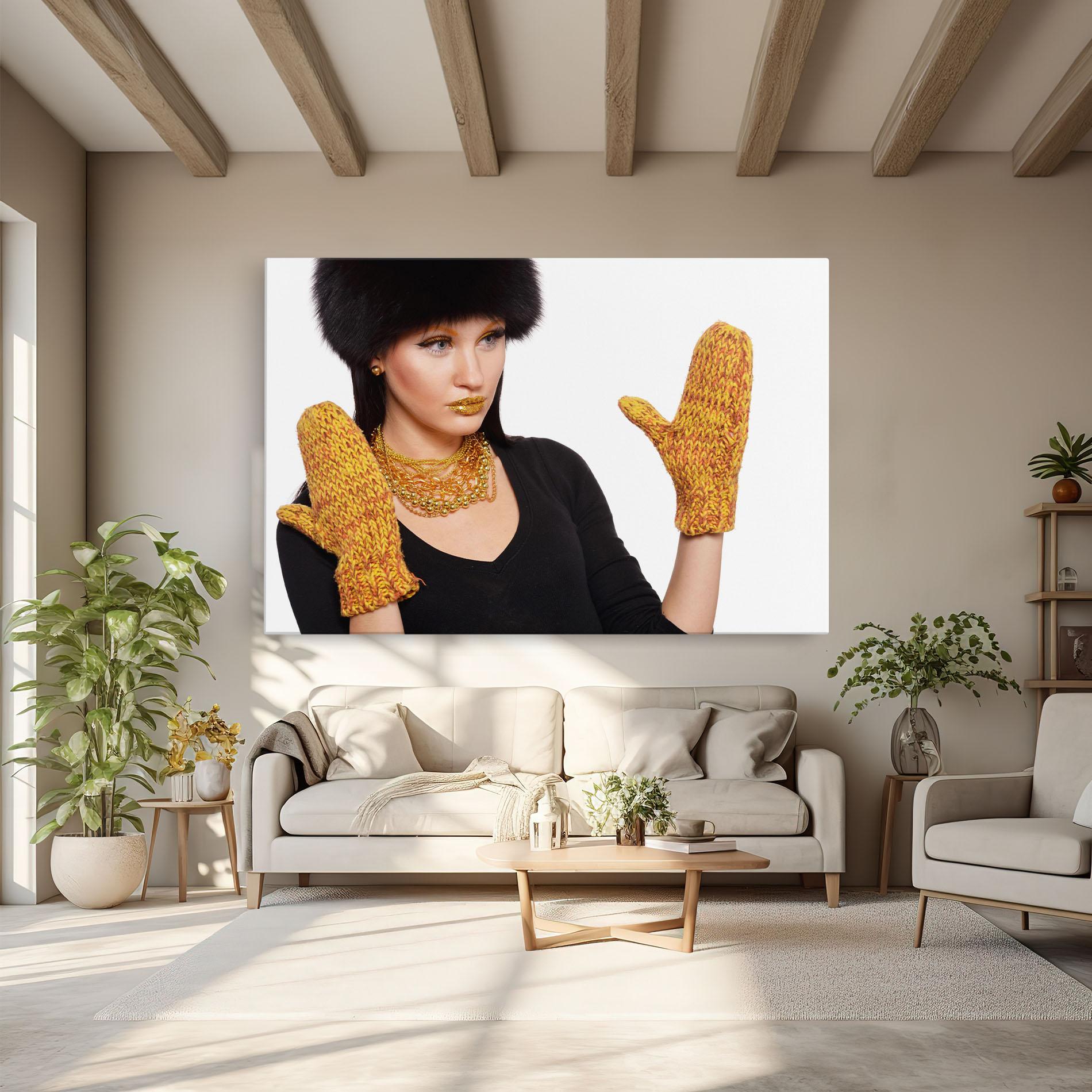 Tablou Canvas Gold Accessories mockup 6