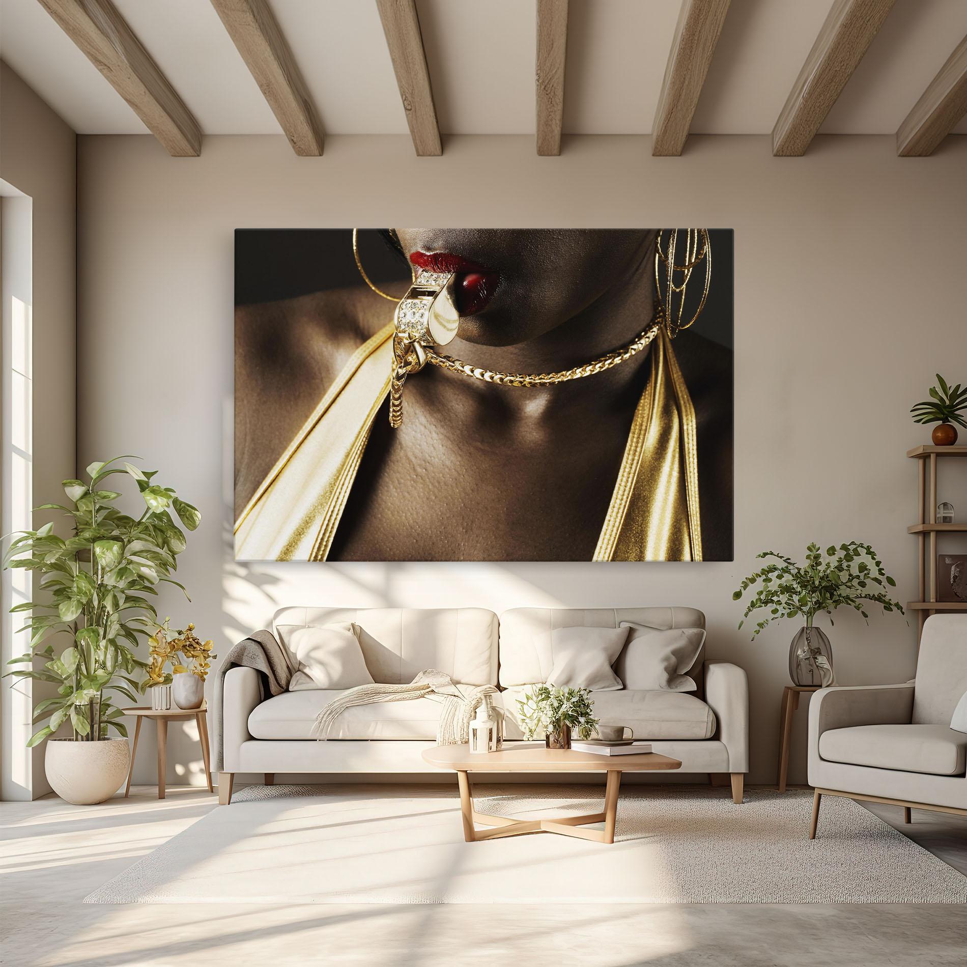 Tablou Canvas Golden Whistle mockup 6