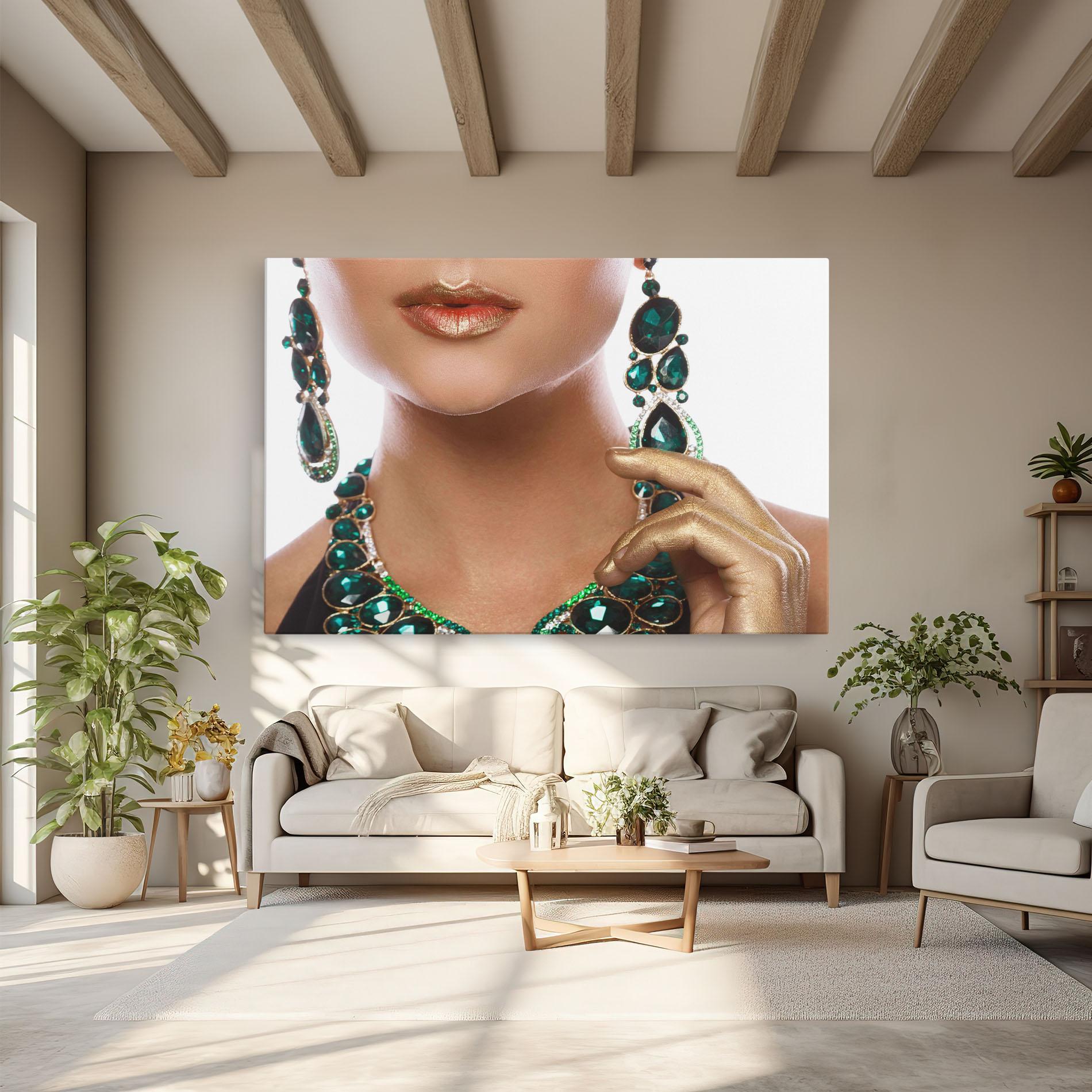 Tablou Canvas Green Accessory mockup 6