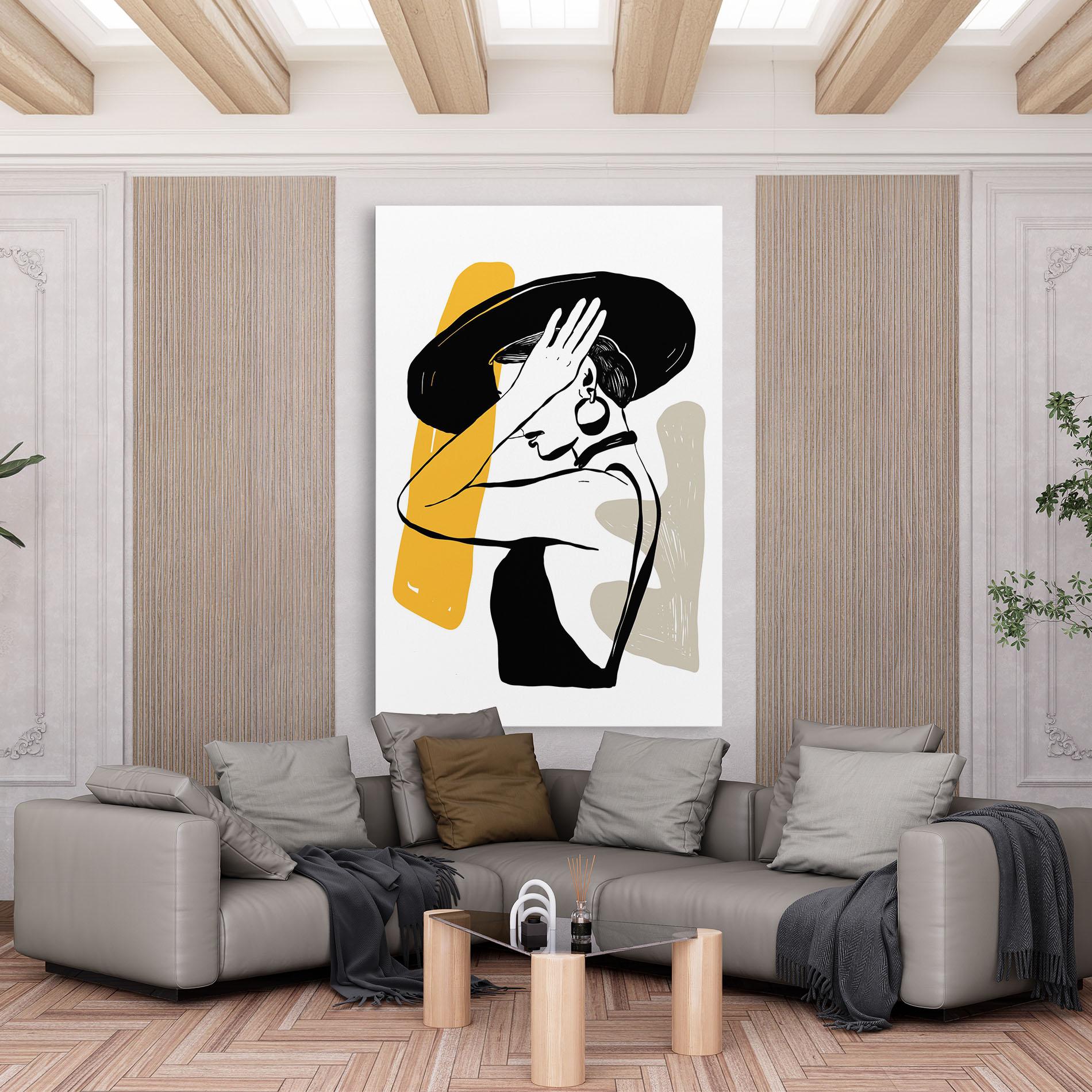 Tablou Canvas Big Earring mockup 6