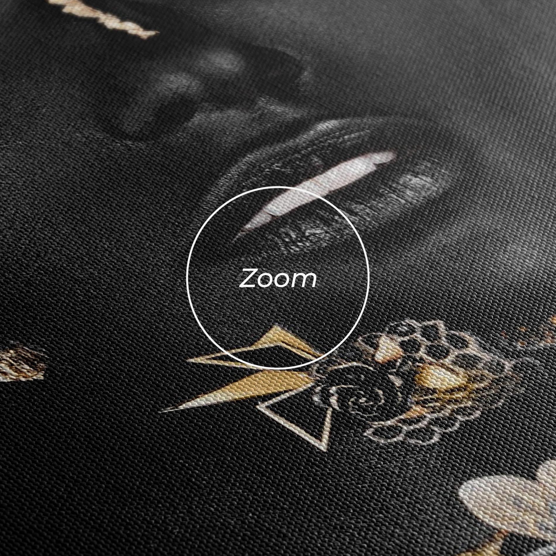 Tablou Canvas Black Art Makeup mockup 3