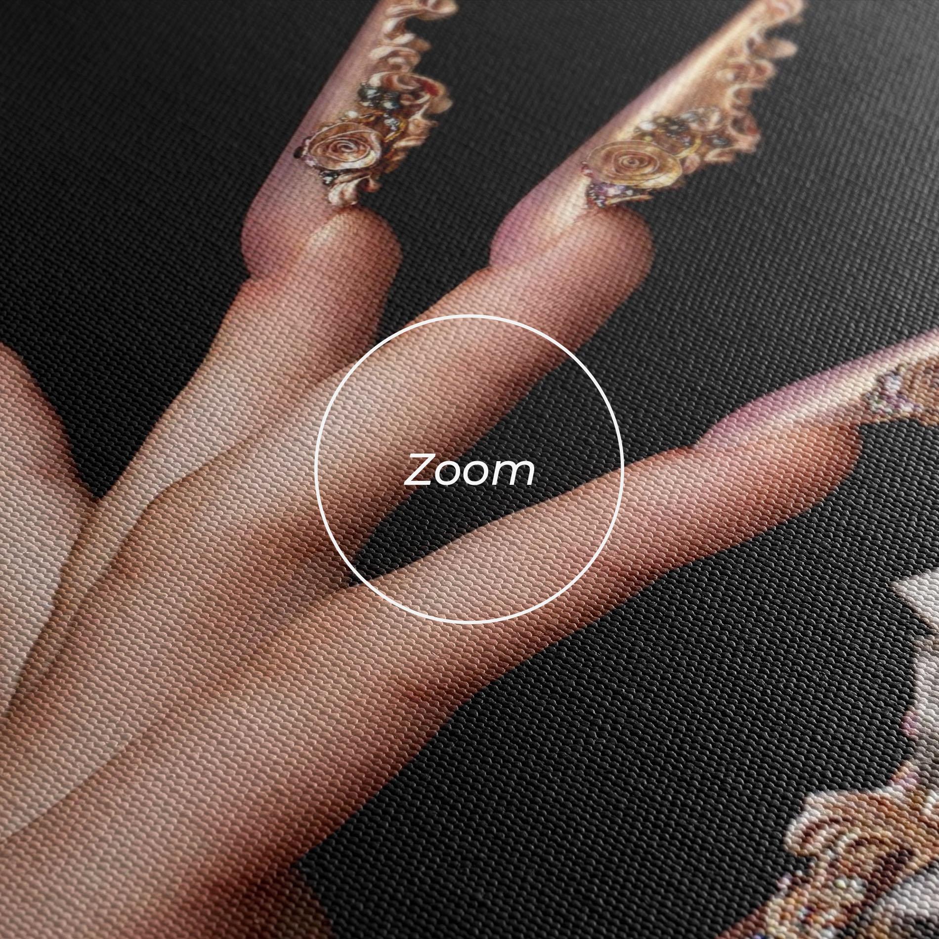 Tablou Canvas Creative Manicure mockup 3