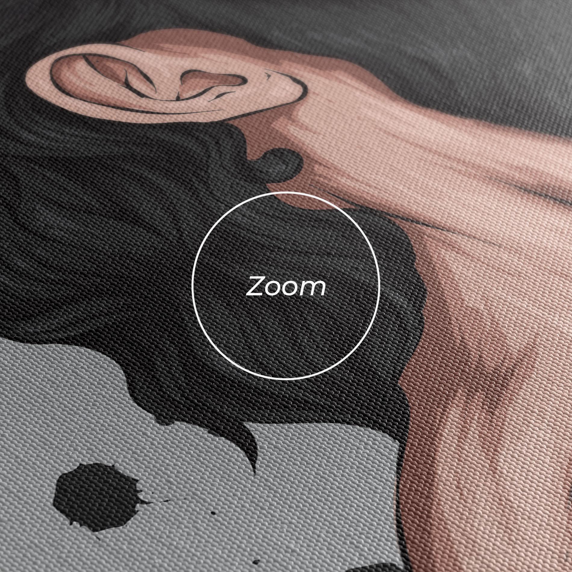 Tablou Canvas Male With Crown mockup 3