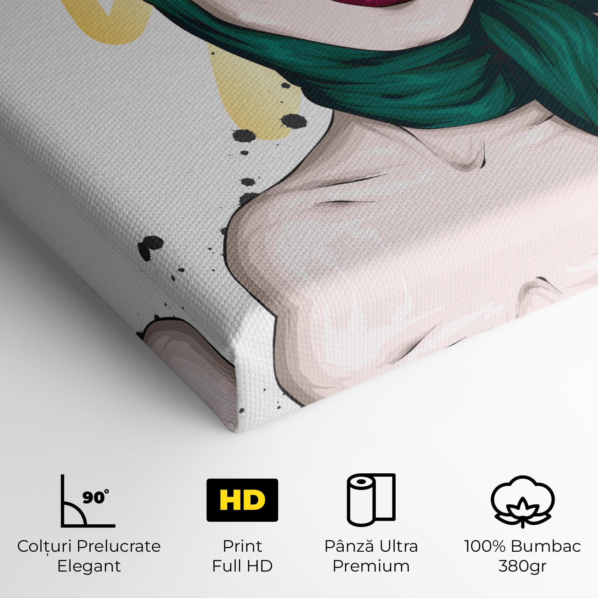 Tablou Canvas Diva Crown mockup 4