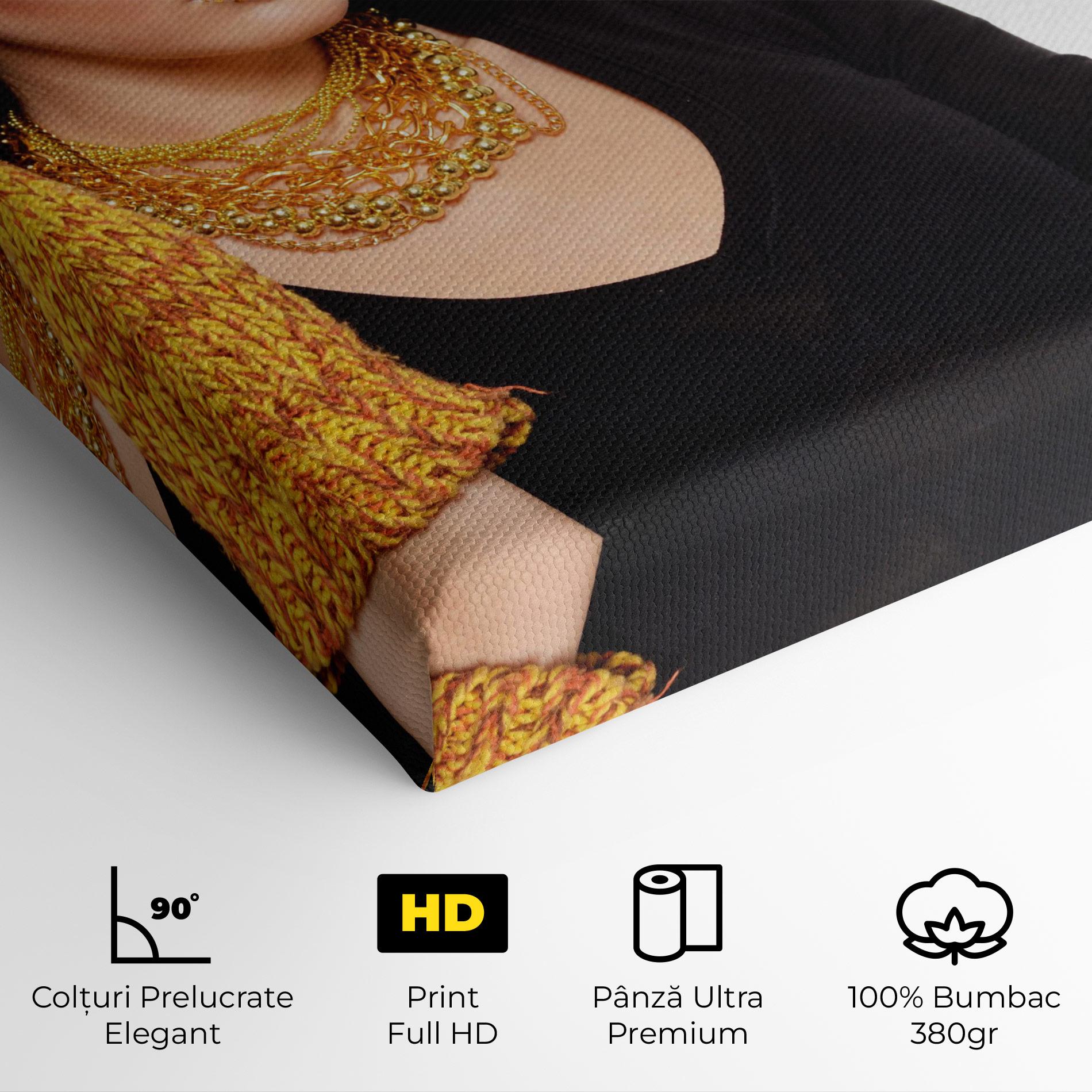 Tablou Canvas Gold Accessories mockup 4