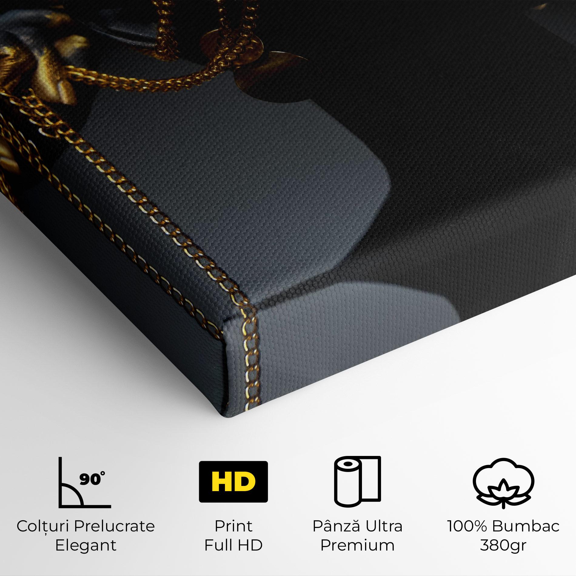 Tablou Canvas Pretty Gold Chain mockup 4