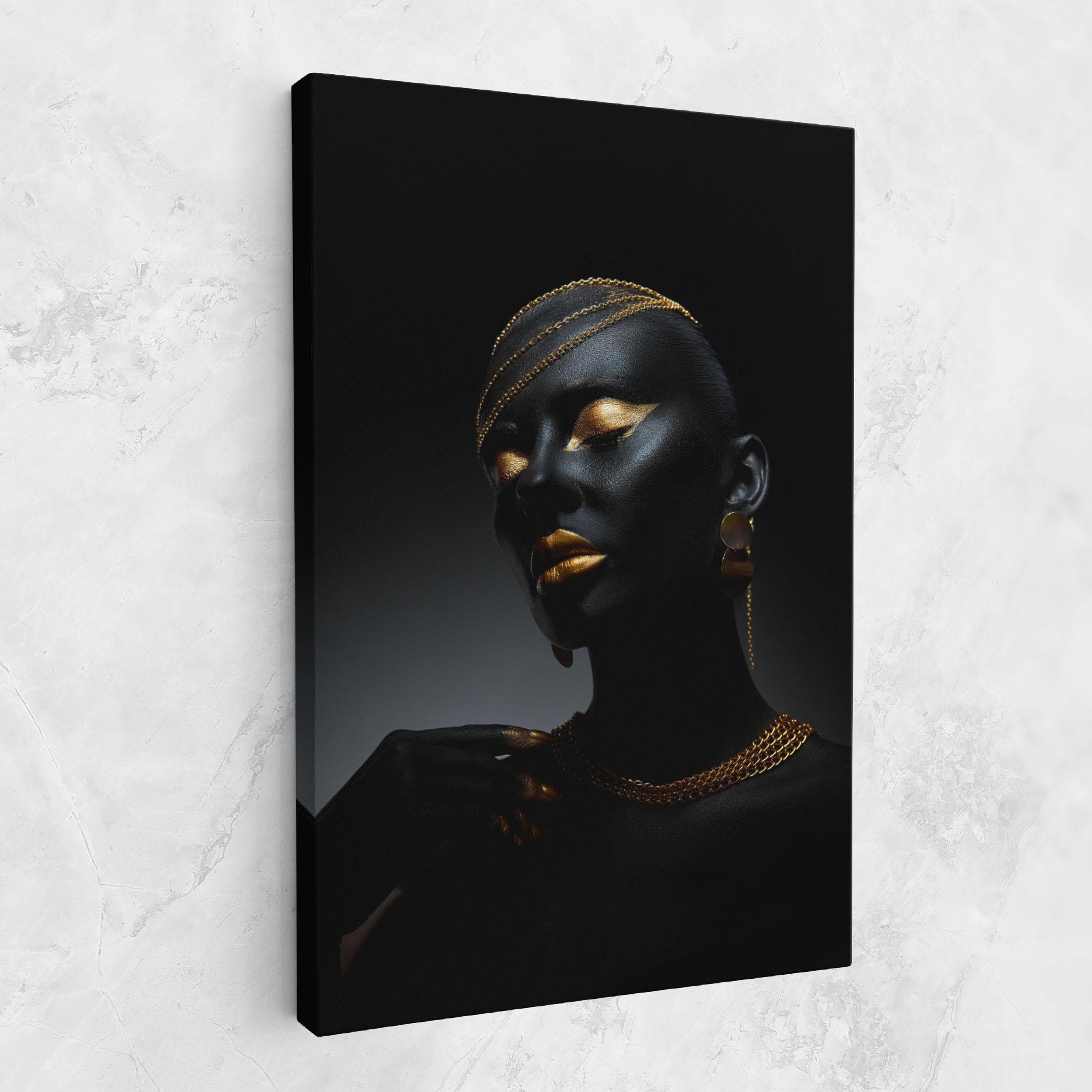 Tablou Canvas Beauty Gold mockup 1