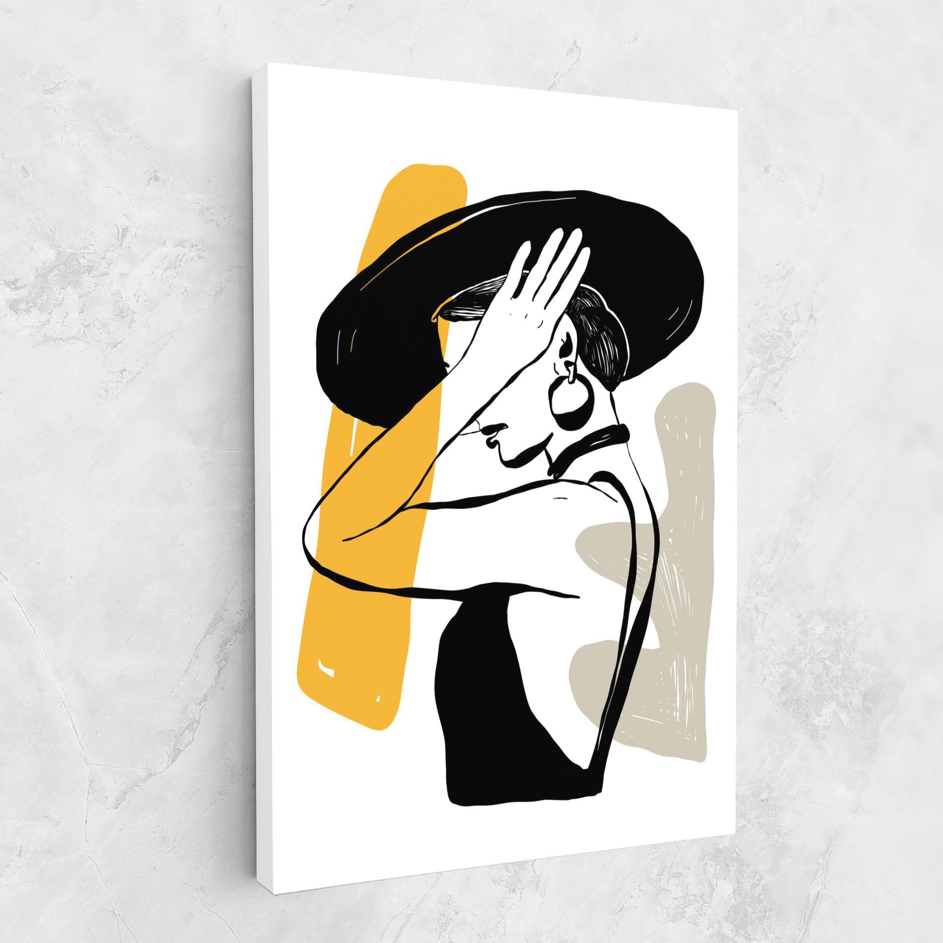 Tablou Canvas Big Earring mockup 1