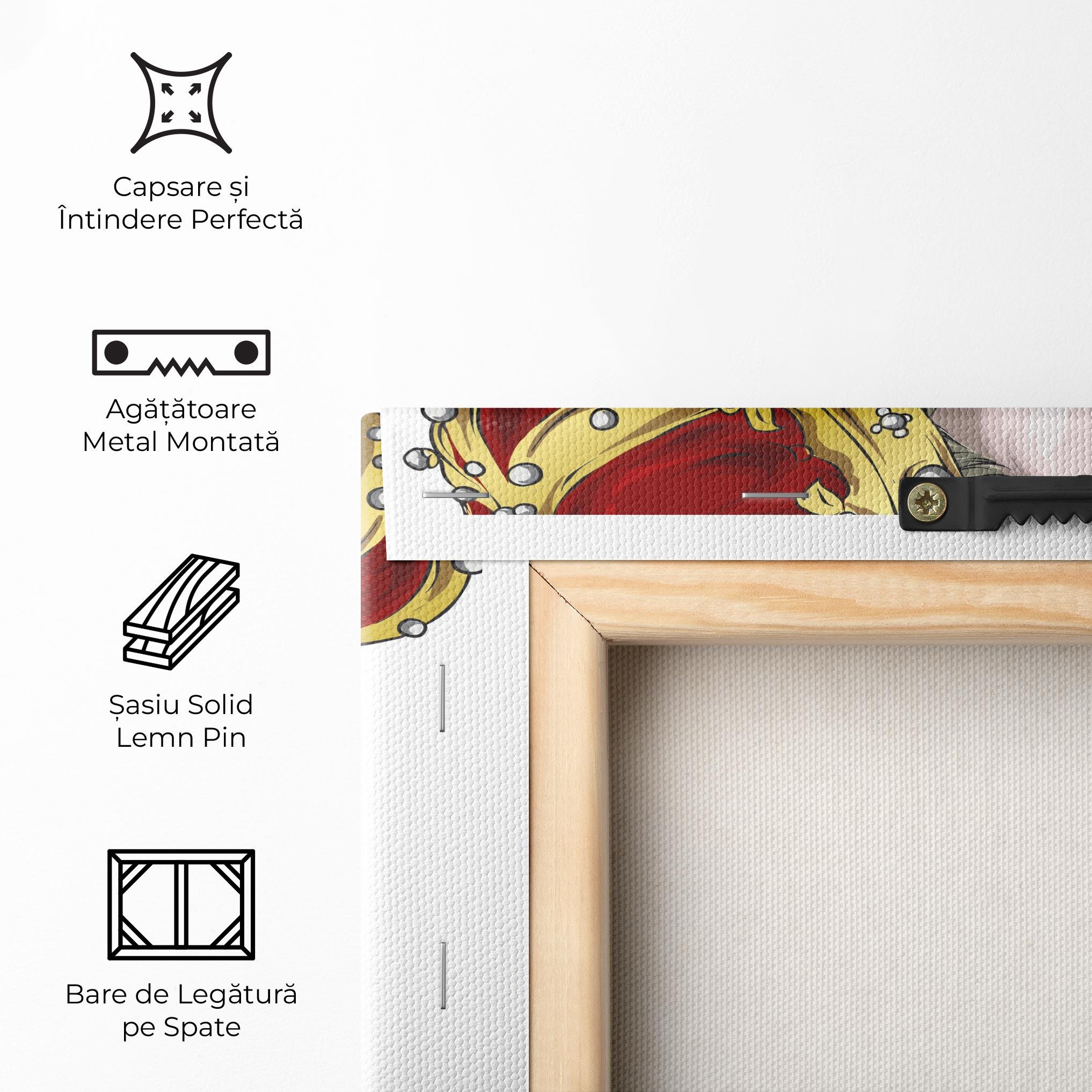 Tablou Canvas Big Red Crown mockup 5