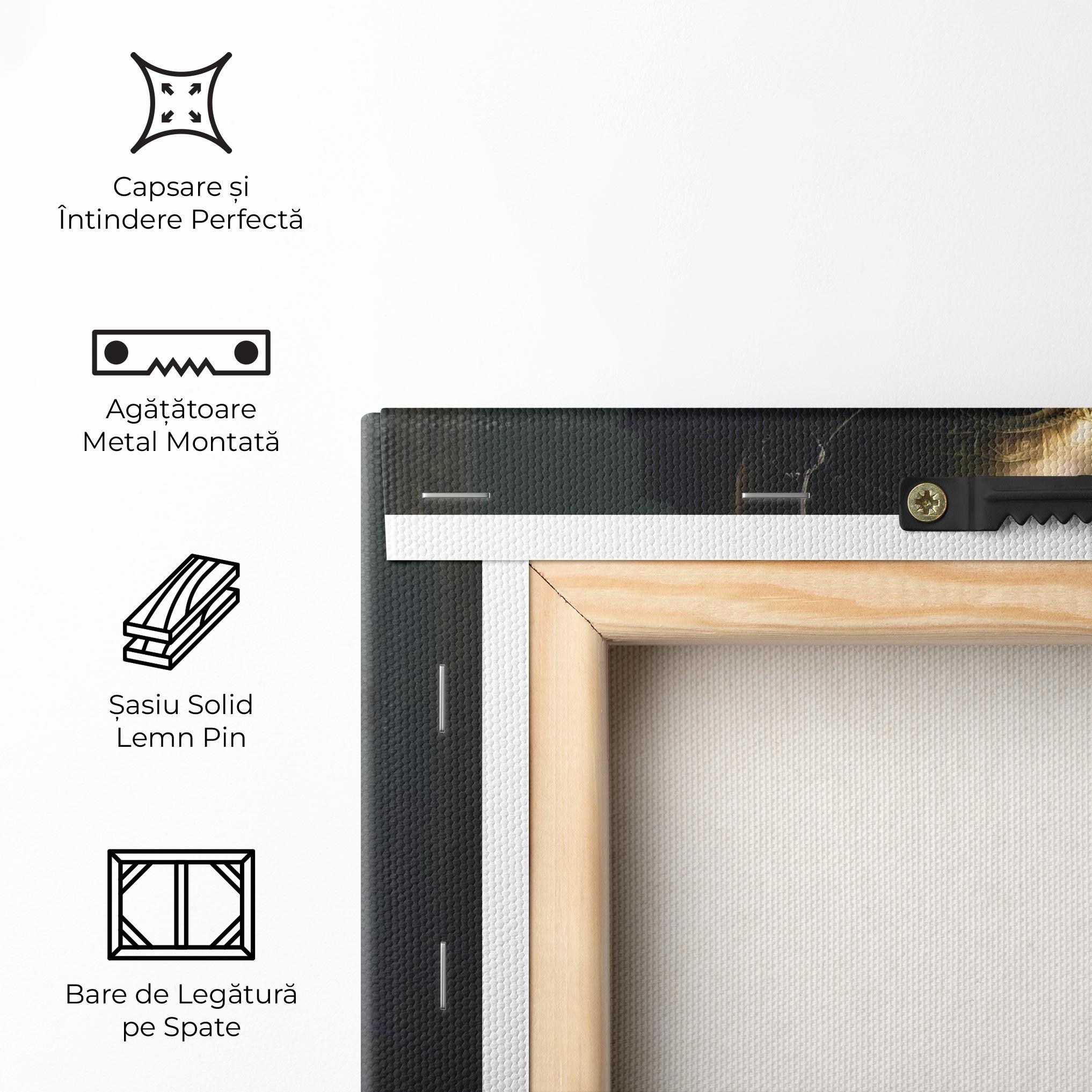 Tablou Canvas Gold Headpiece mockup 5