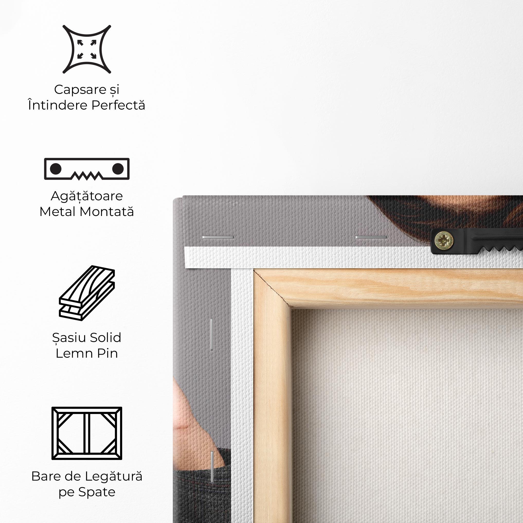 Tablou Canvas Gold Pearls mockup 5