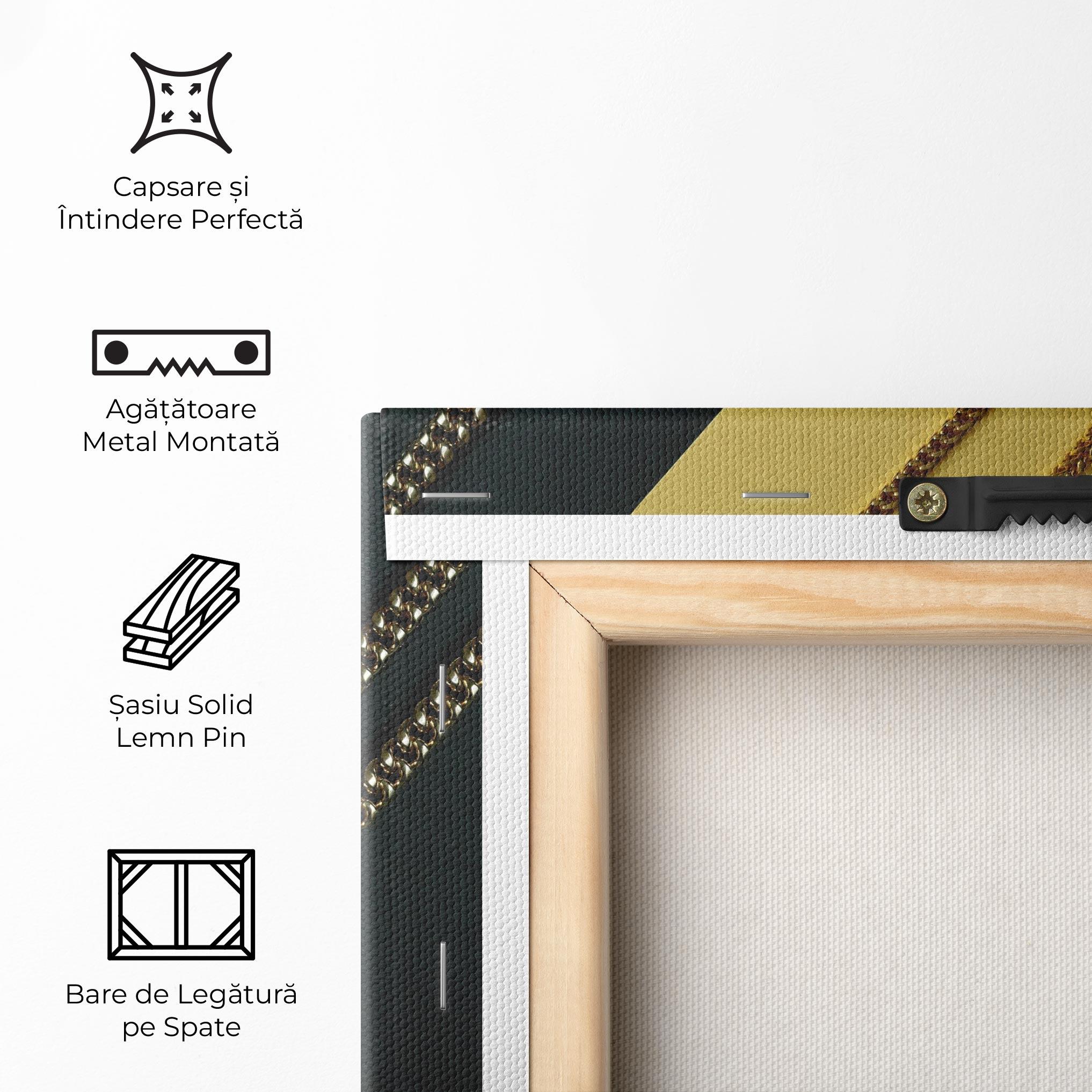 Tablou Canvas Gun Neckace mockup 5