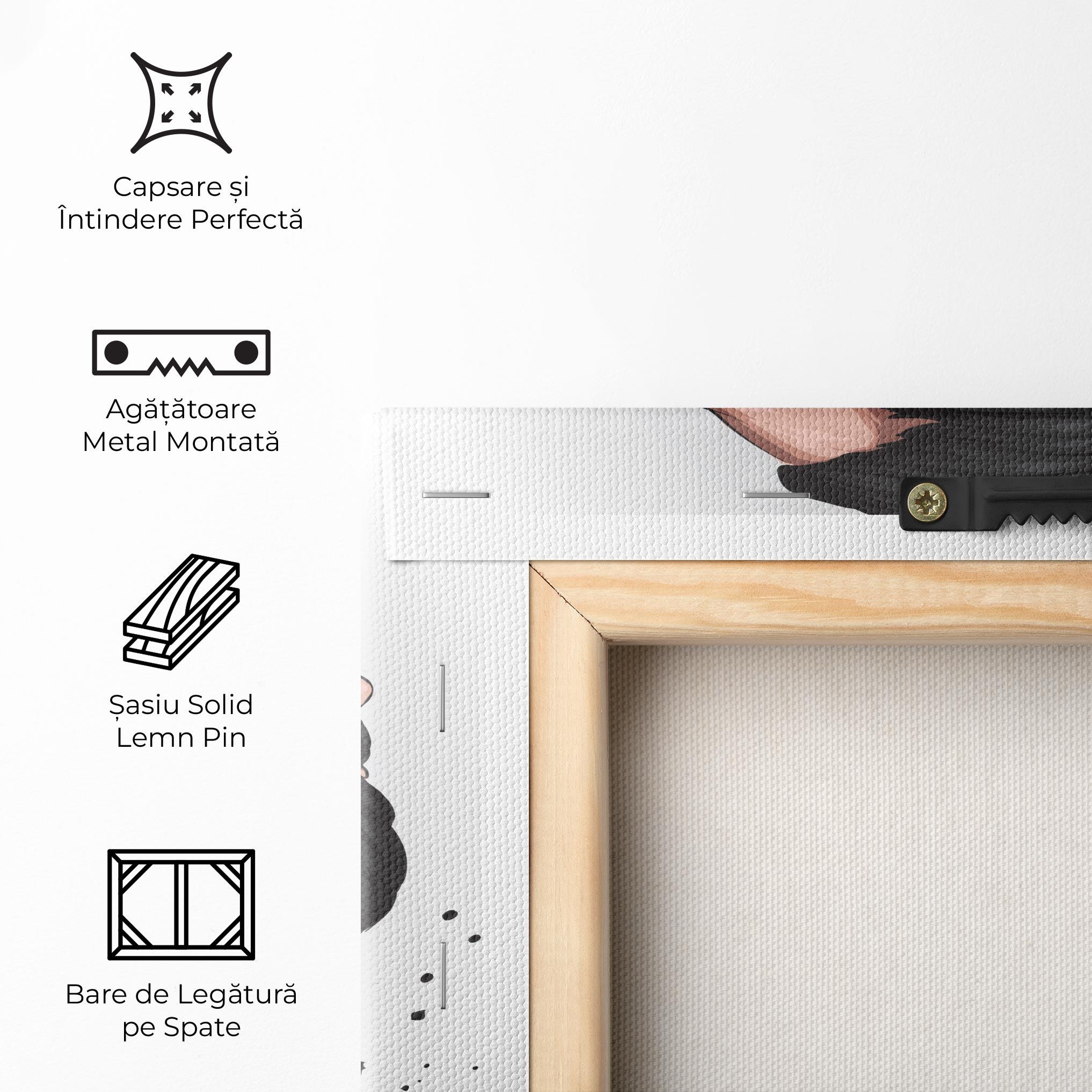 Tablou Canvas Male With Crown mockup 5