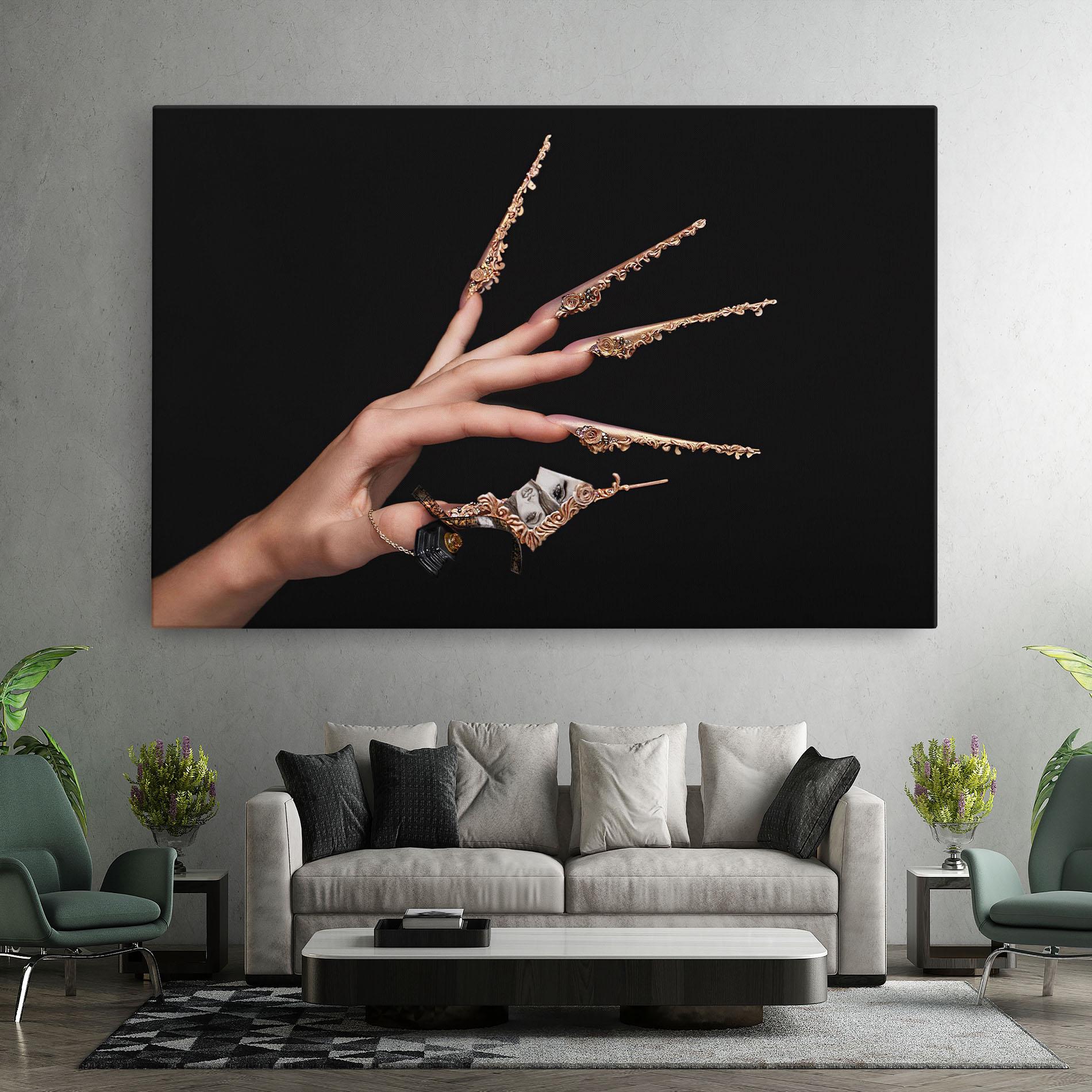 Tablou Canvas Creative Manicure mockup 7