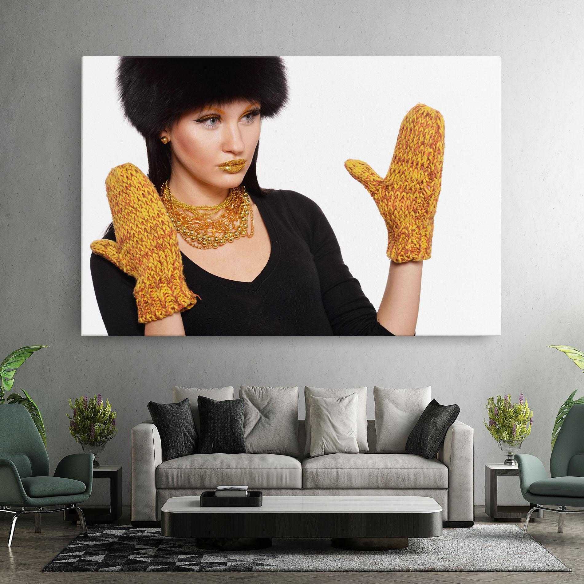 Tablou Canvas Gold Accessories mockup 7