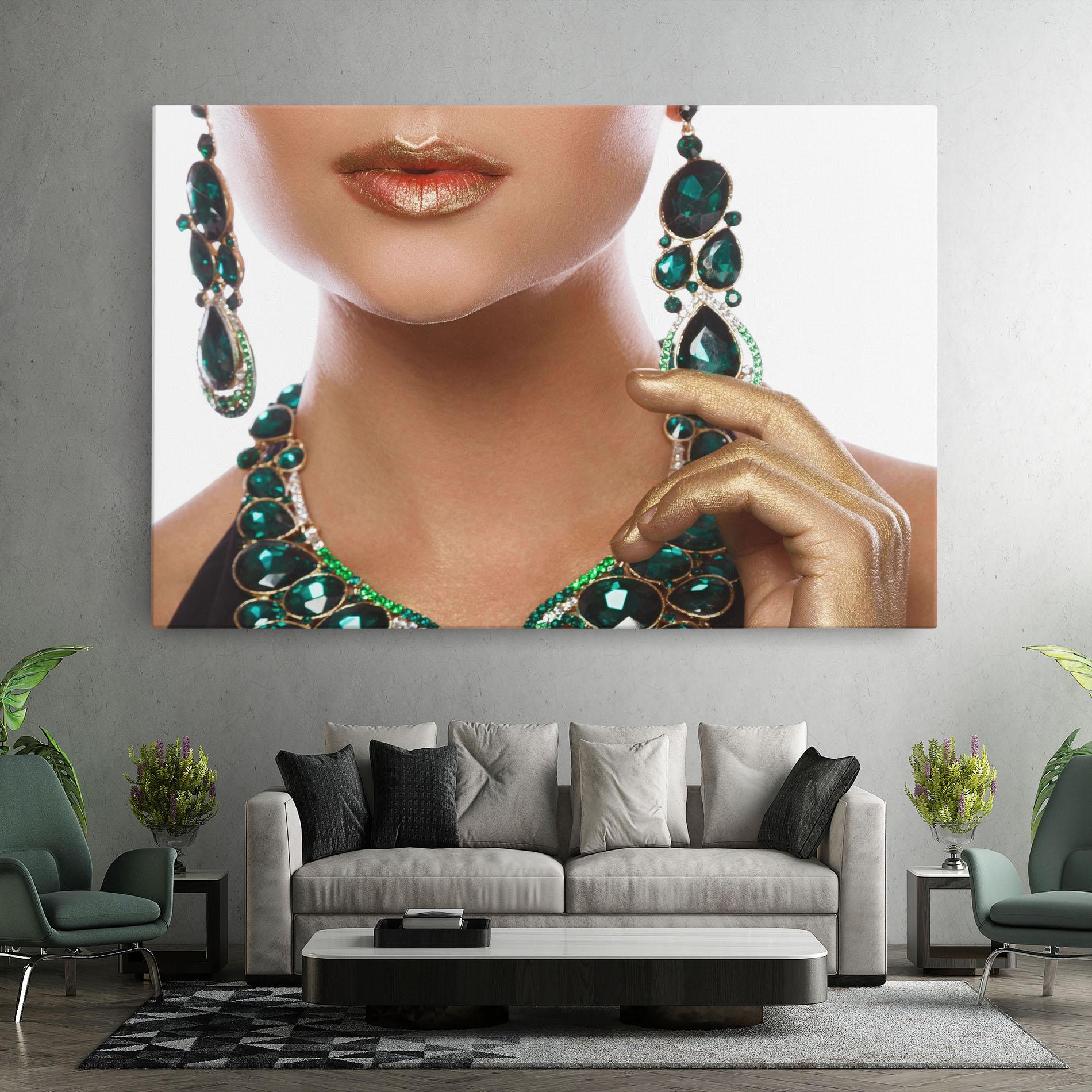 Tablou Canvas Green Accessory mockup 7